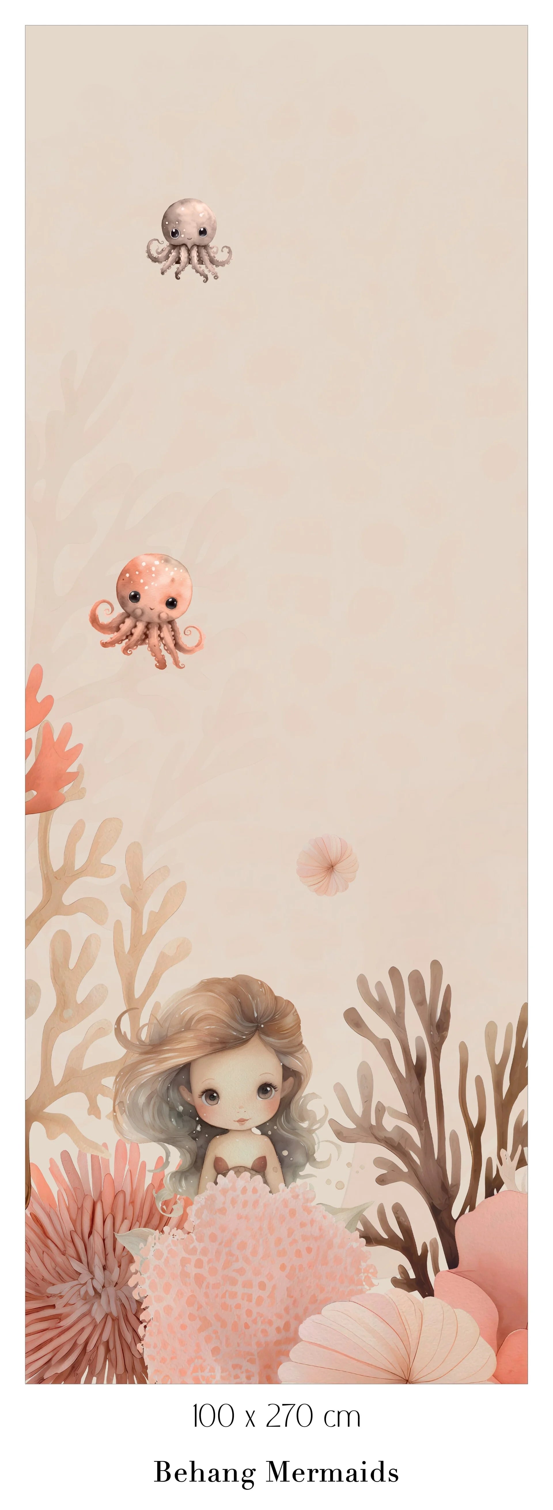 Collage behang Mermaids