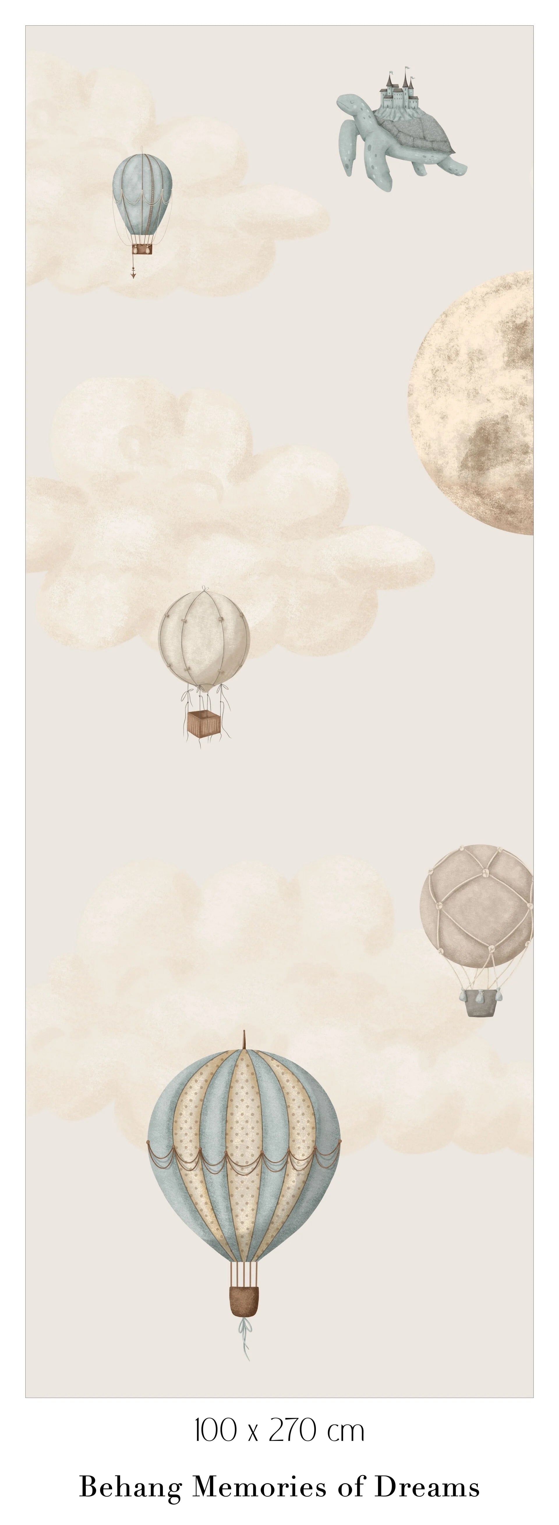 Collage behang Memories of Dreams