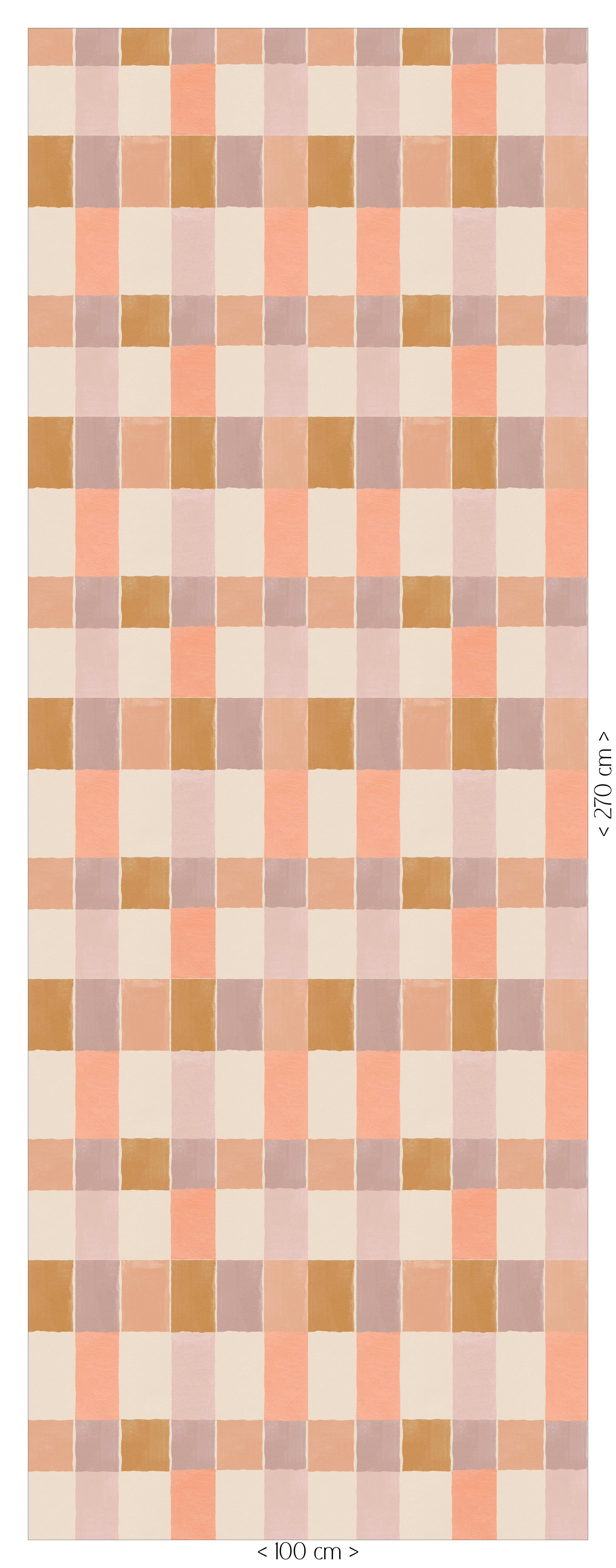 Behang Tegeltje Tegeltje - lila