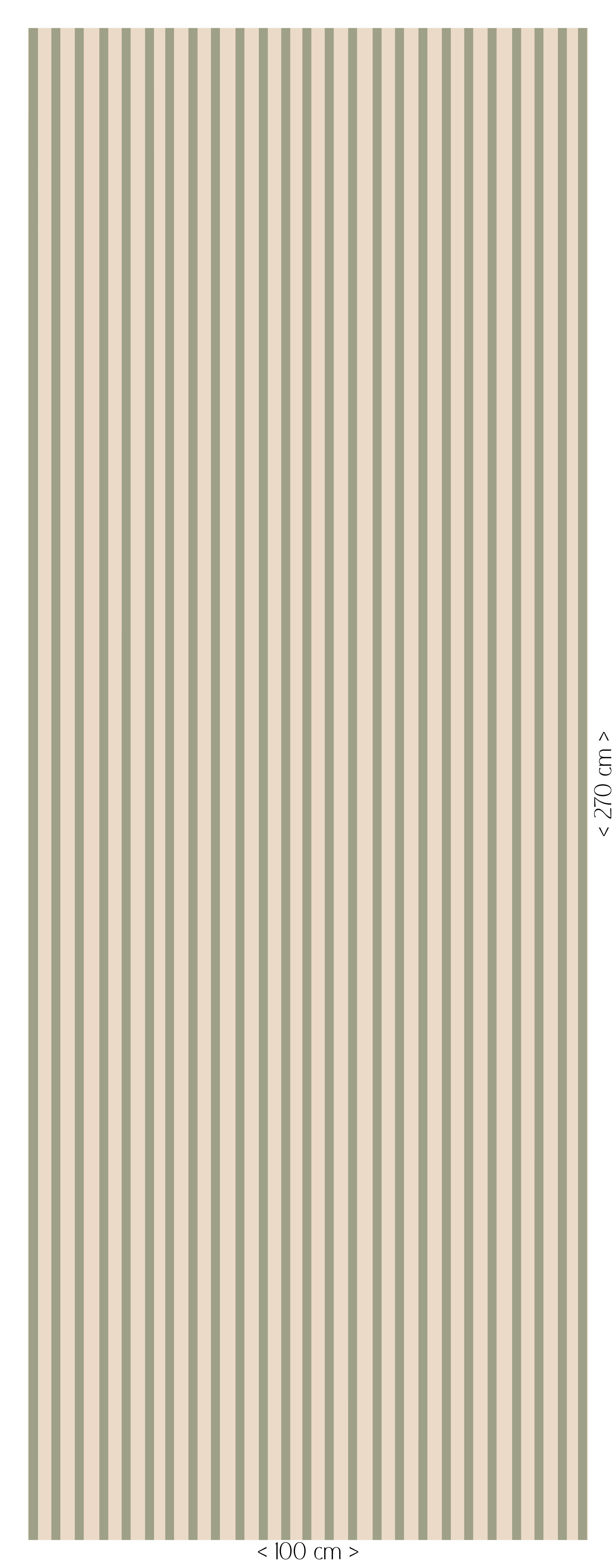 Wallpaper Stripes - sage