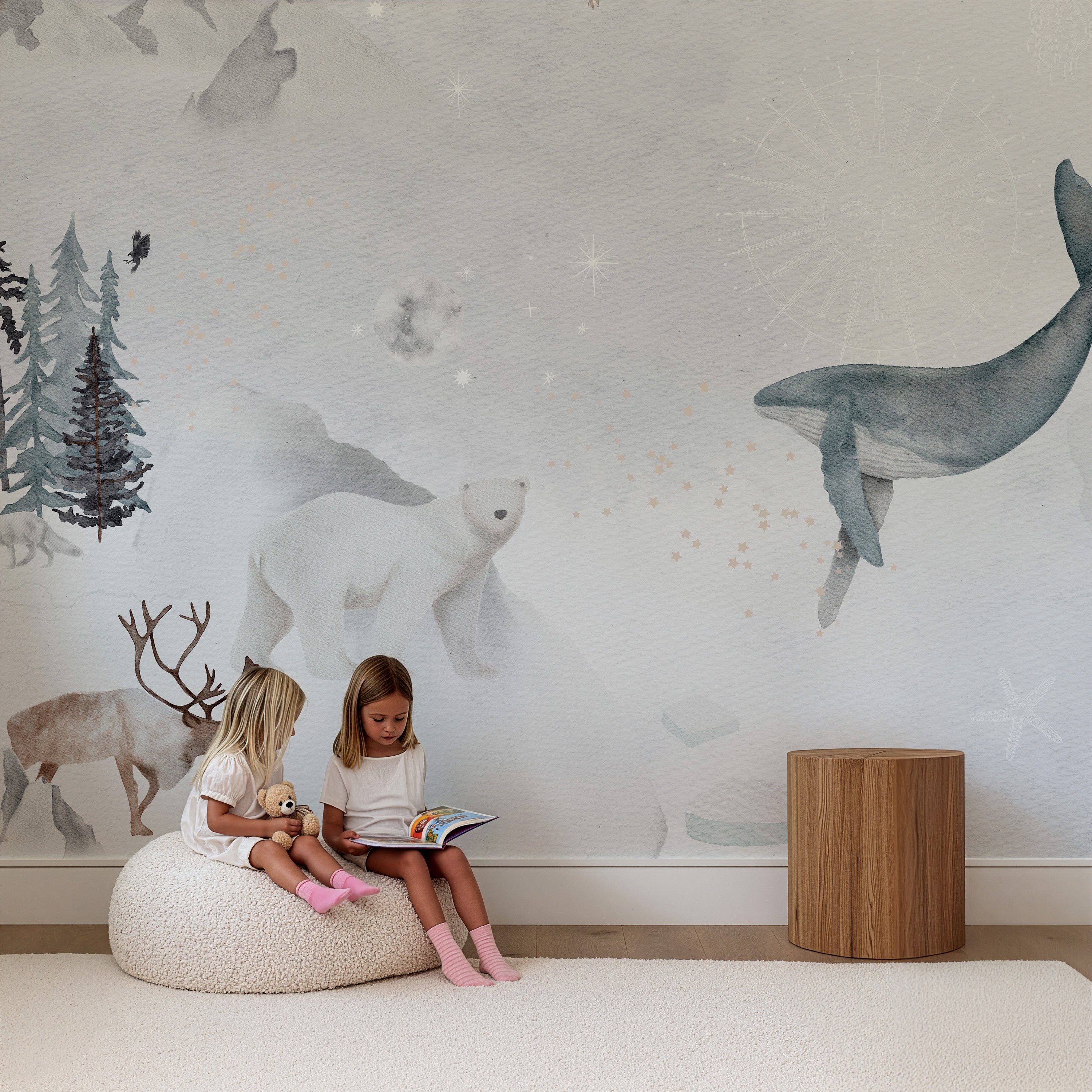 Collagebehang Winter Wonder