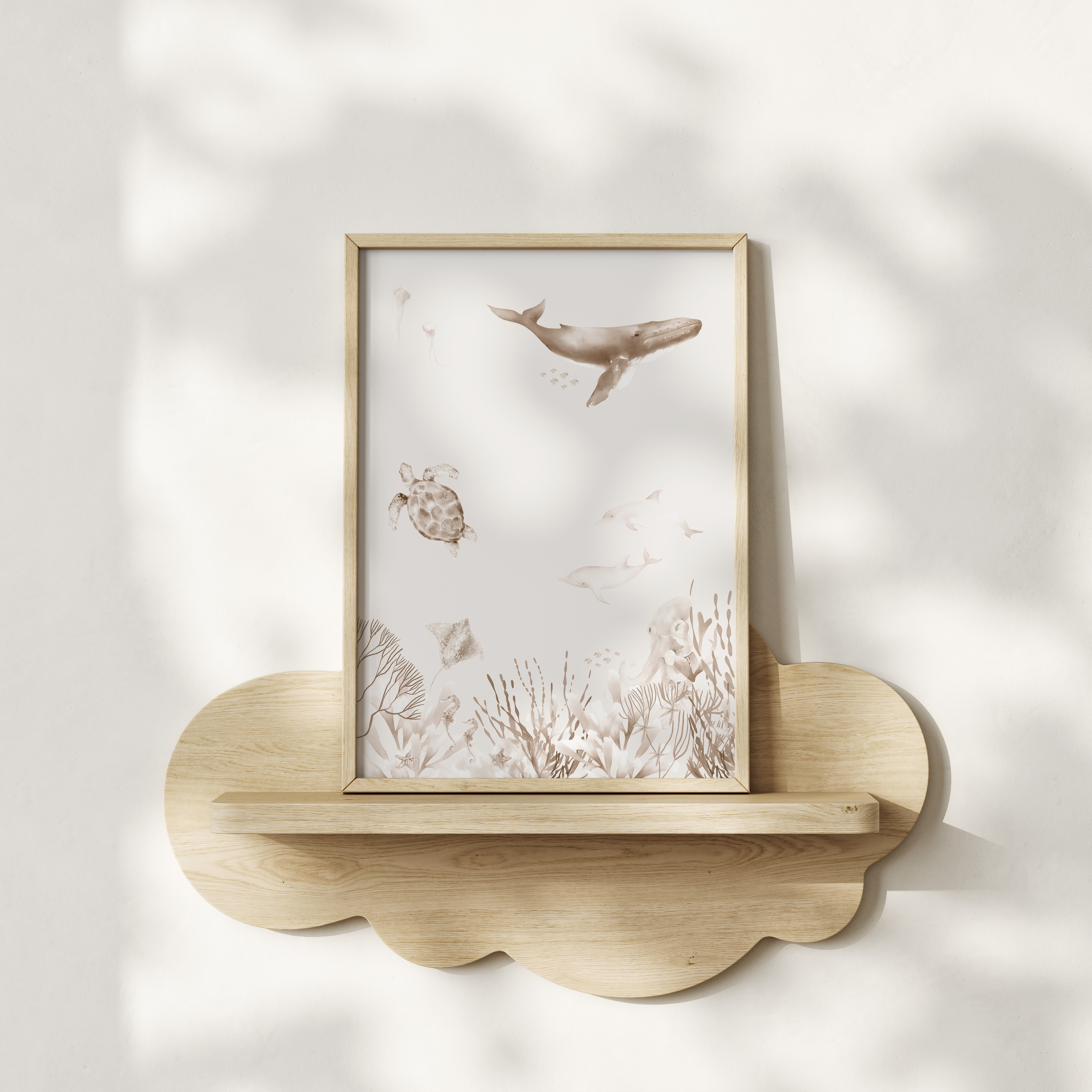 Kinderkamer poster - Zeeleven | Onderwaterwereld