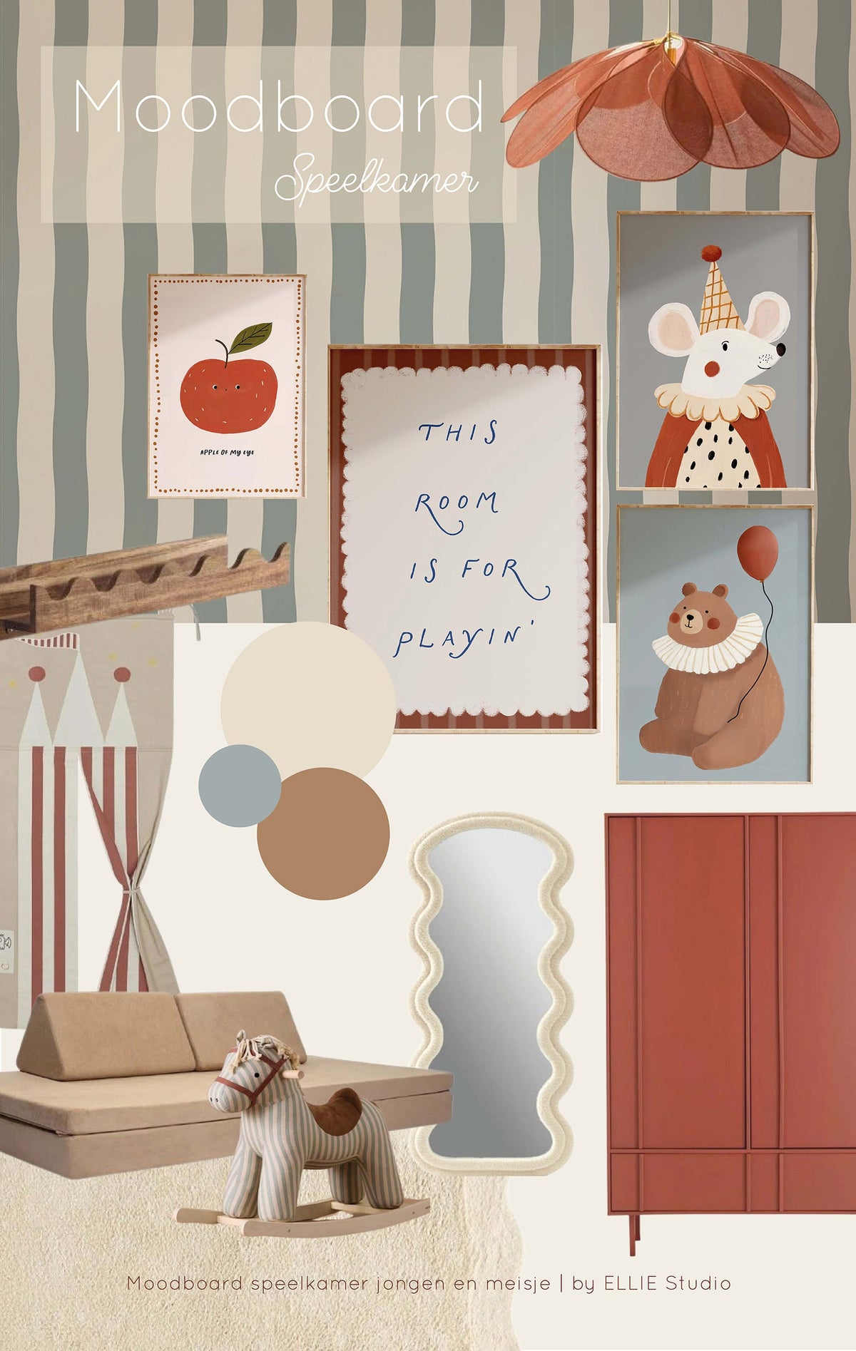 Kinderkamer inspiratie: een vrolijke speelkamer vol kleur, fantasie en speelplezier