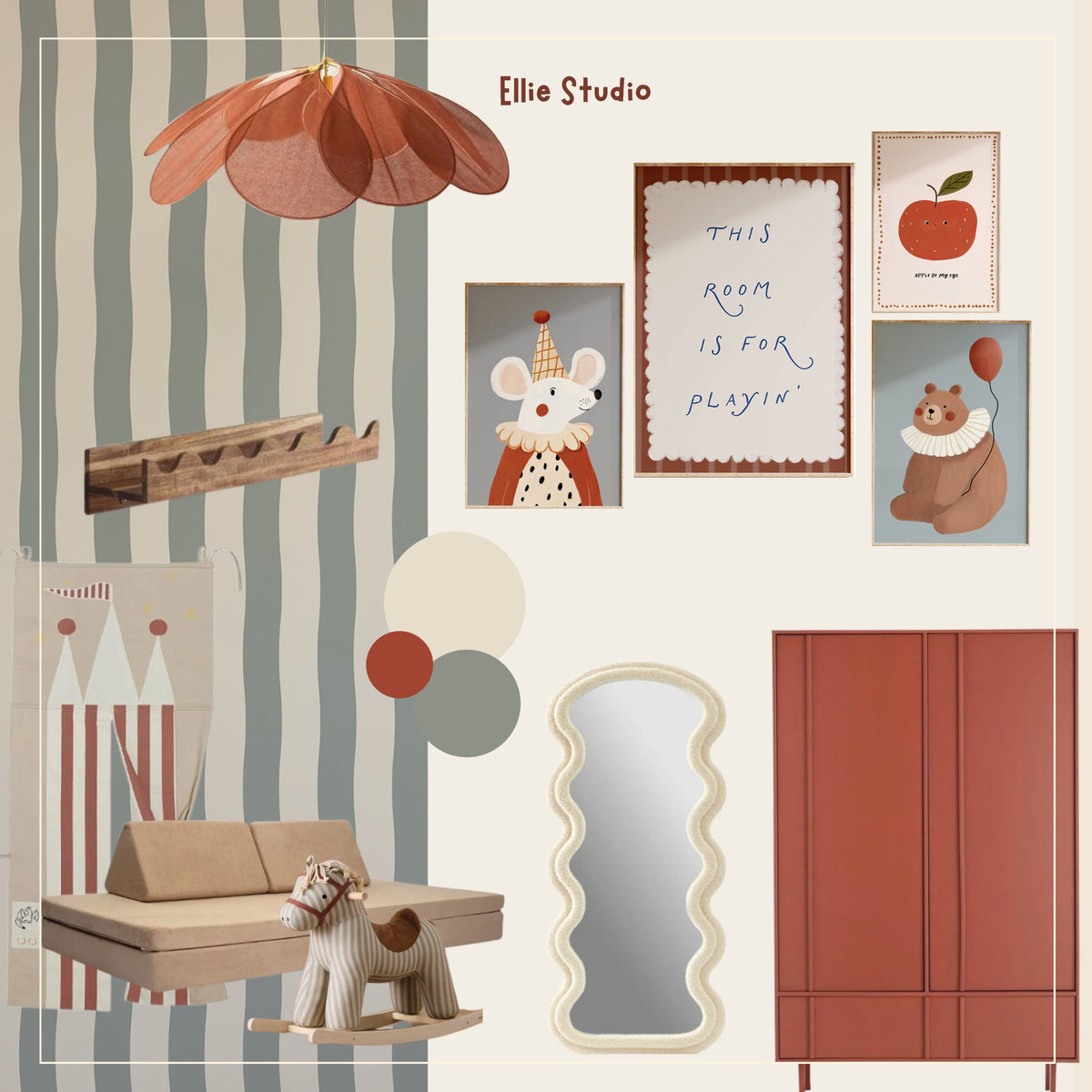 Kinderkamer inspiratie: een vrolijke speelkamer vol kleur, fantasie en speelplezier