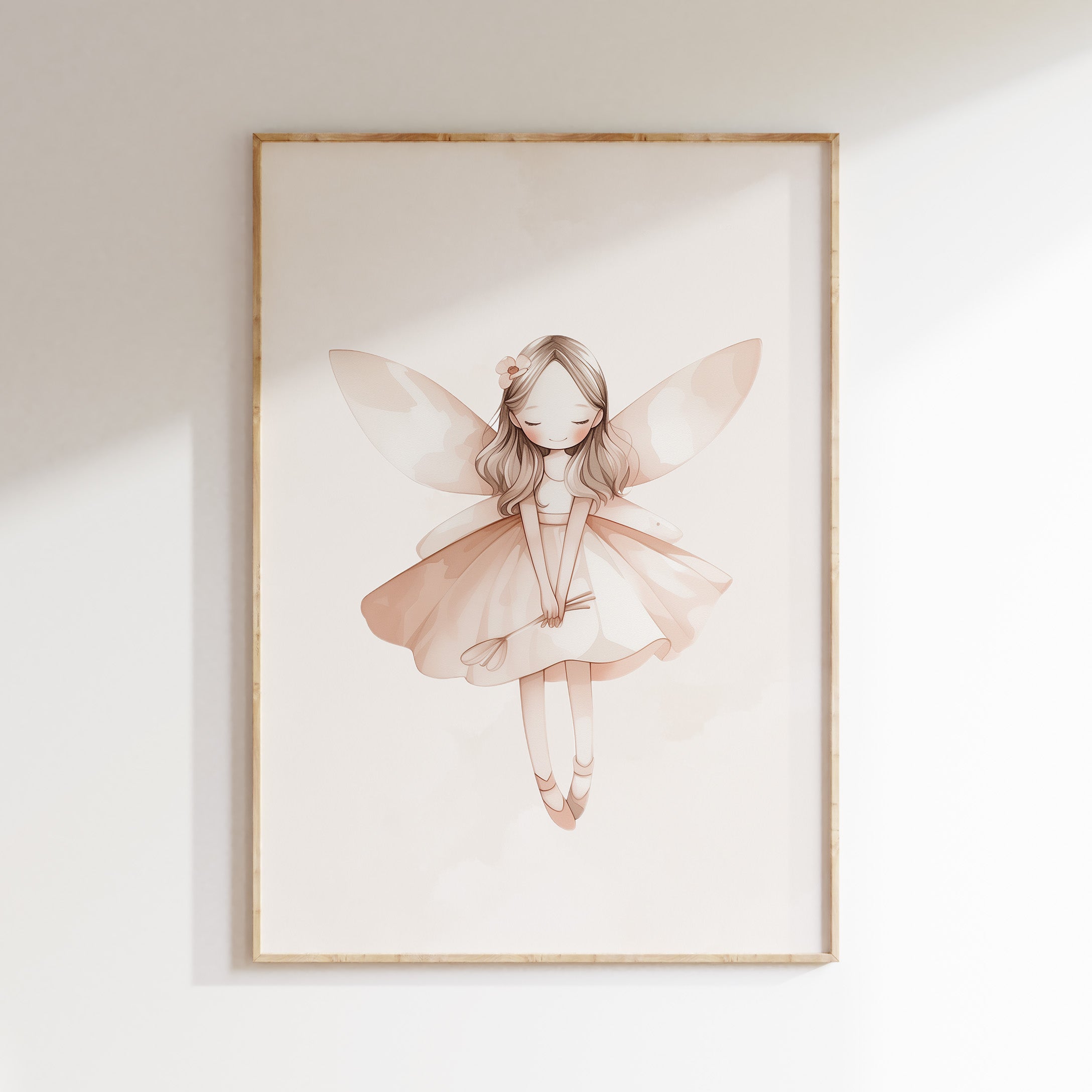 Children's room poster - Fairy blond | Unicorns &amp; Fairies