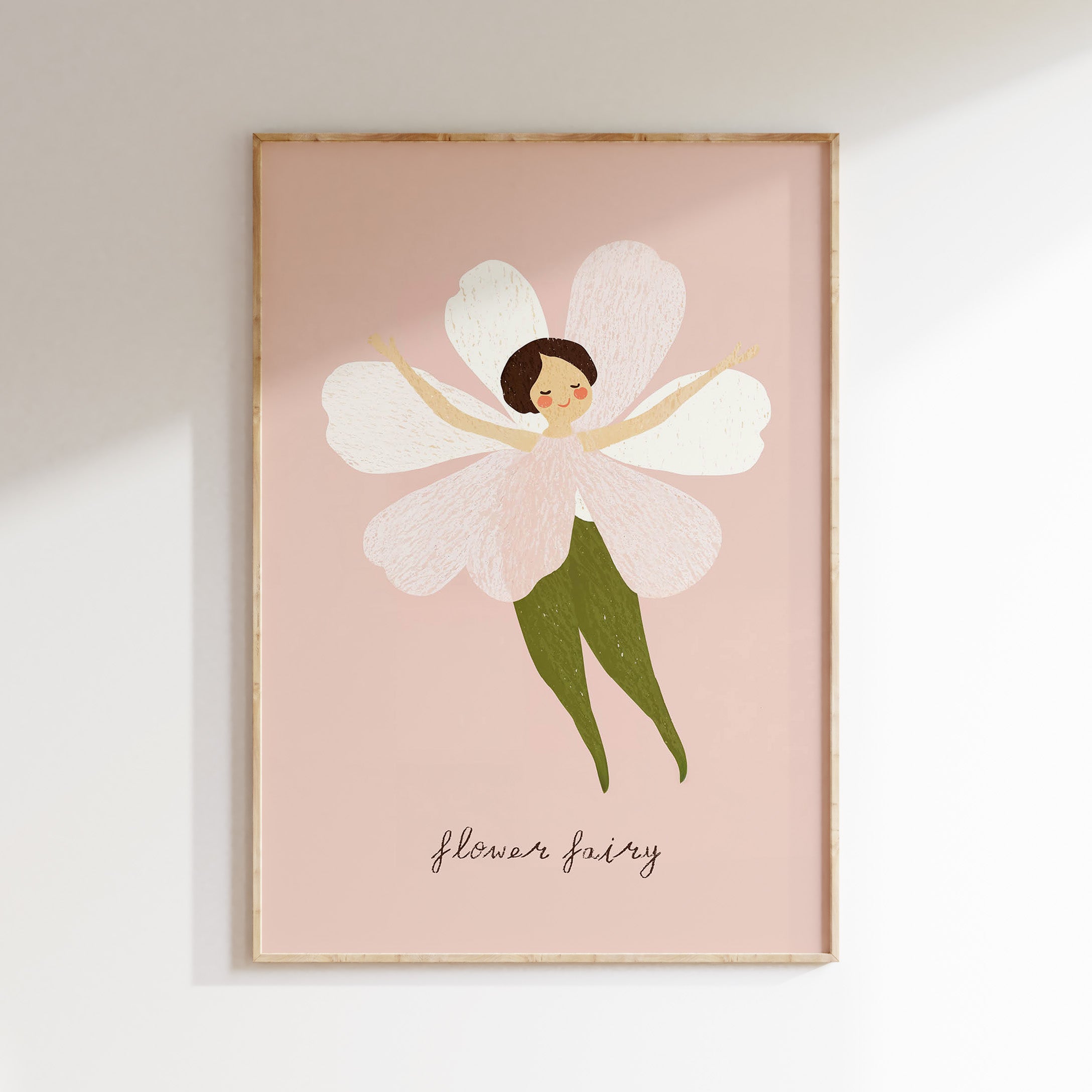 Nursery print - Flower fairy