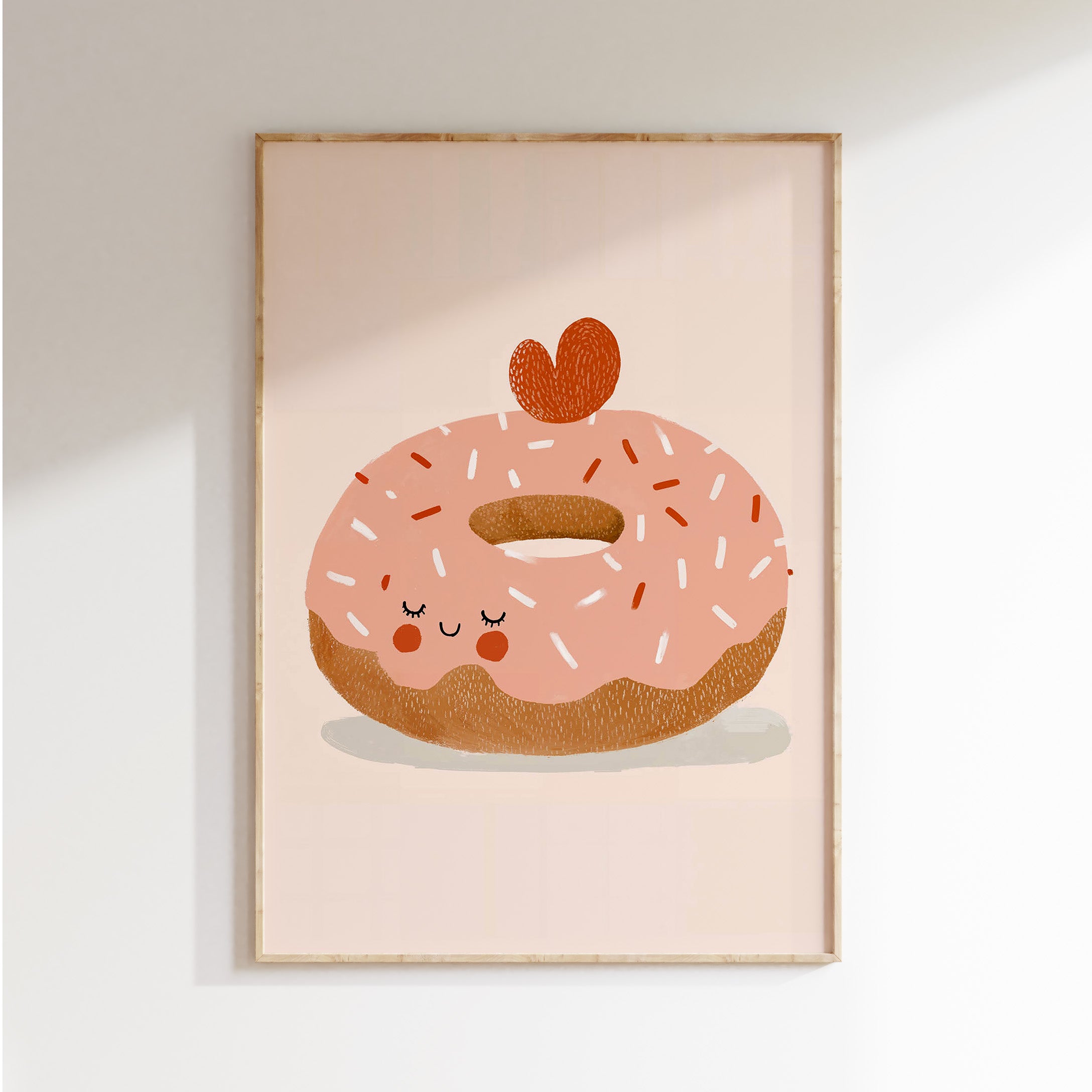Kinderkamer print - Donut