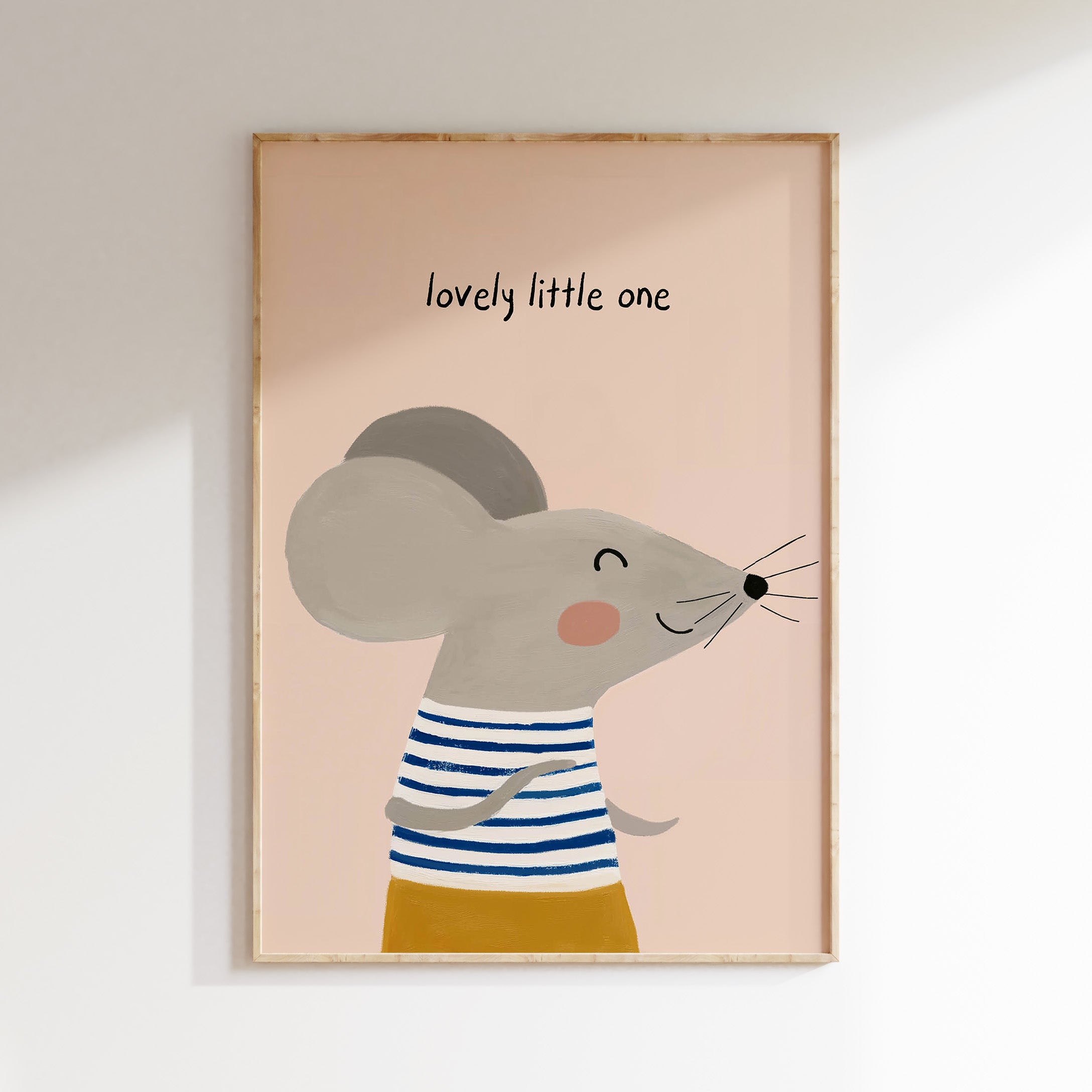 Kinderkamer print - Lovely little one