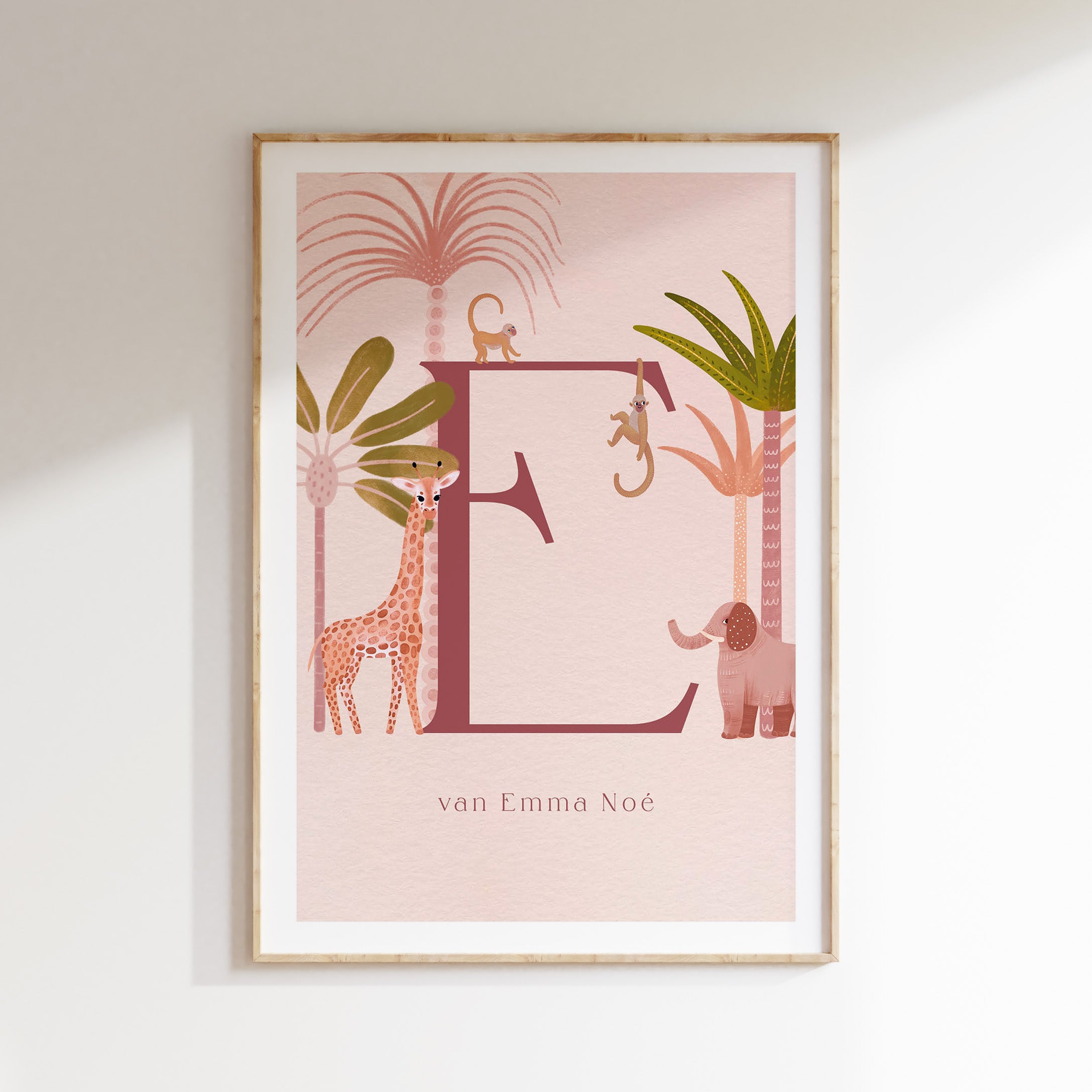 Naamposter - Afrikaanse dieren | Africa