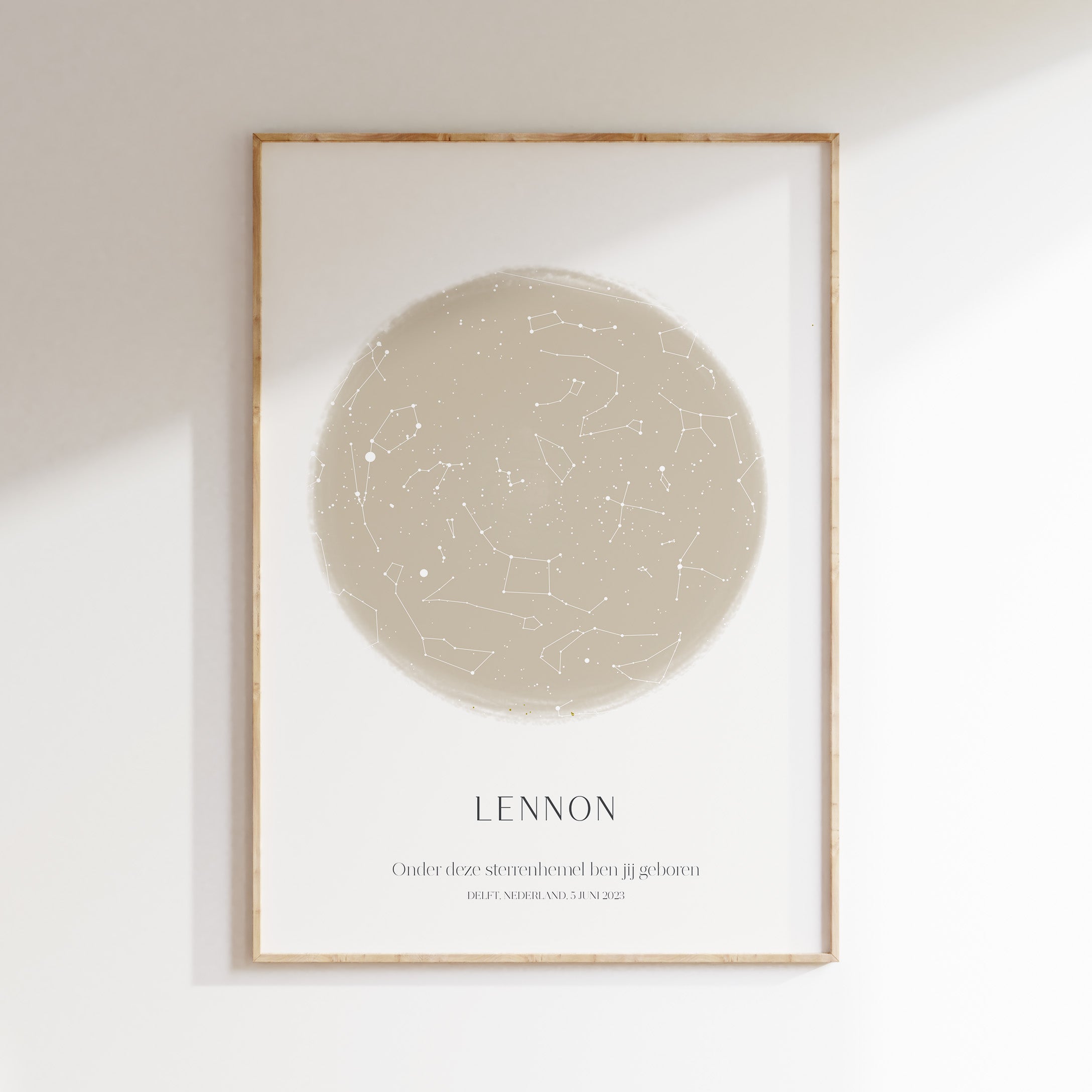 Sterrenhemel poster - NATURAL