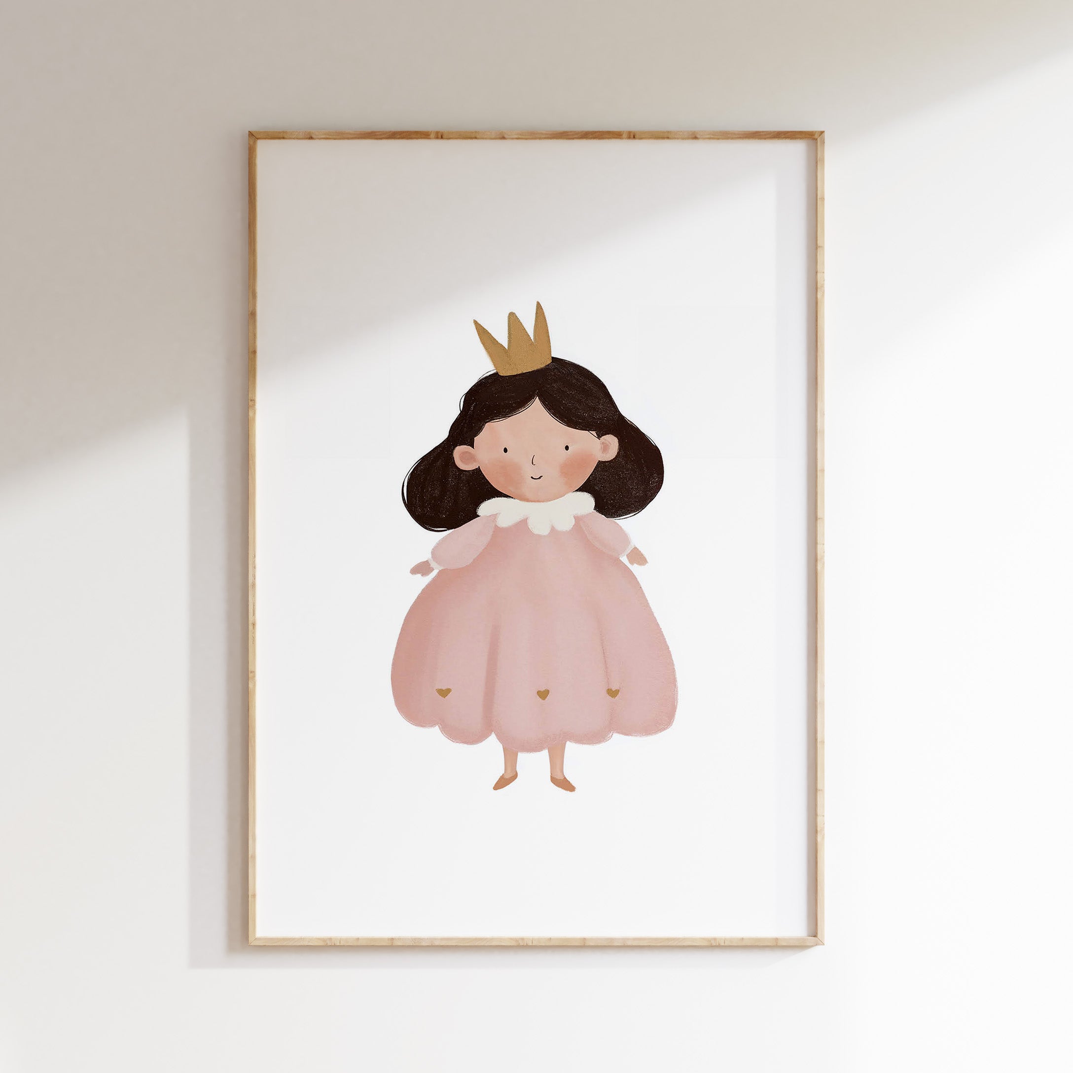 Kinderkamer print - Prinses Amala