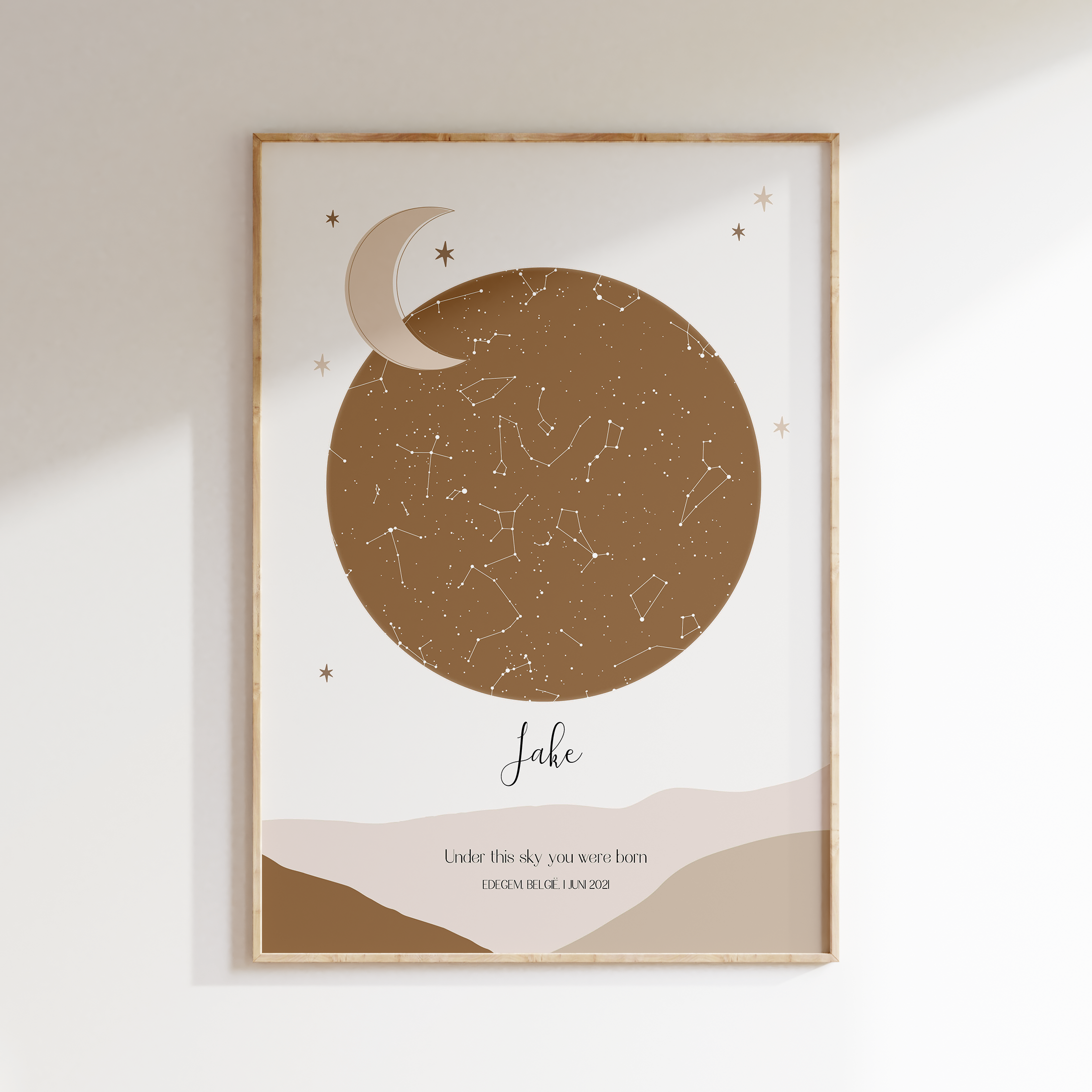 Sterrenhemel poster - SUNSET