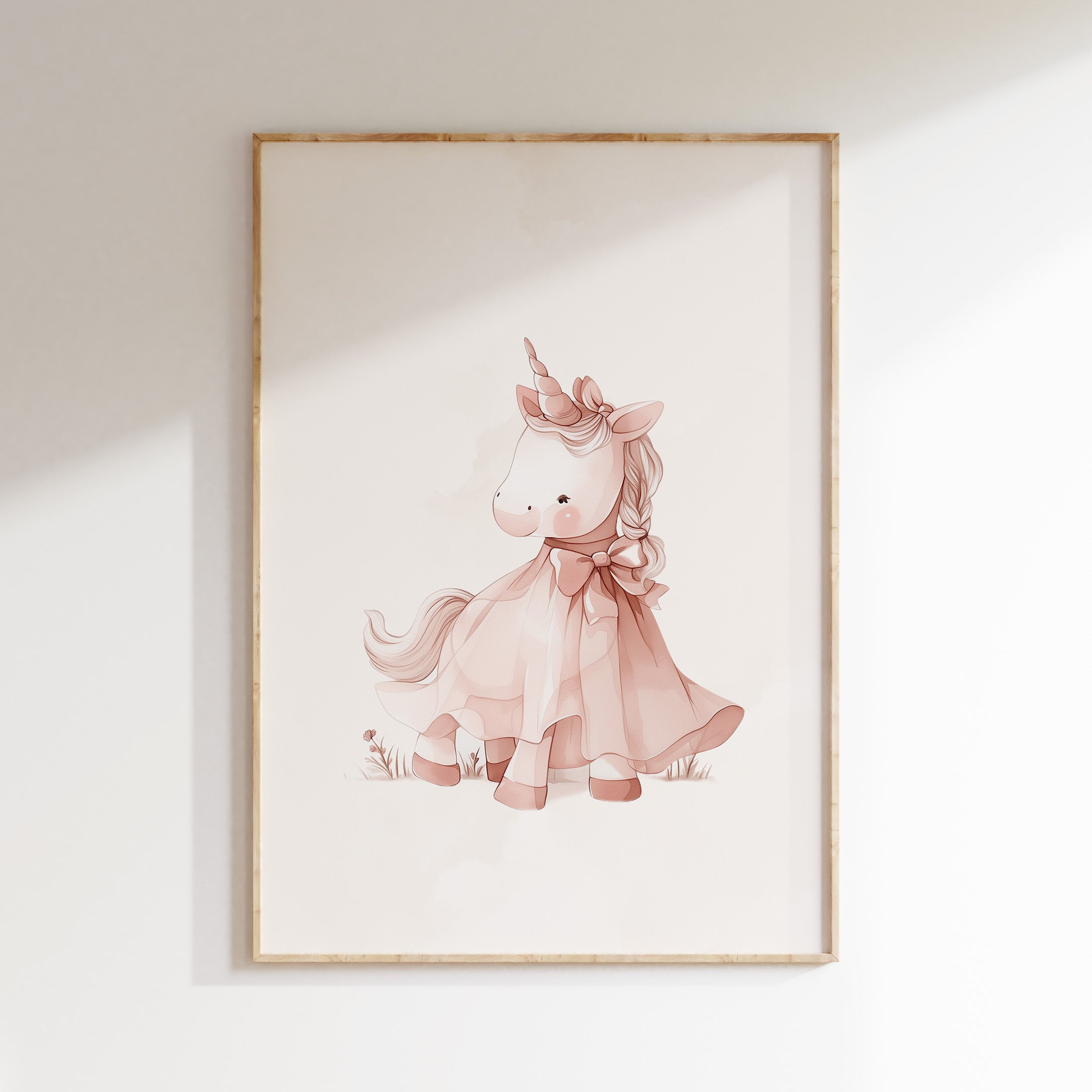 Children's room poster - Unicorn cape | Unicorns &amp; Fairies