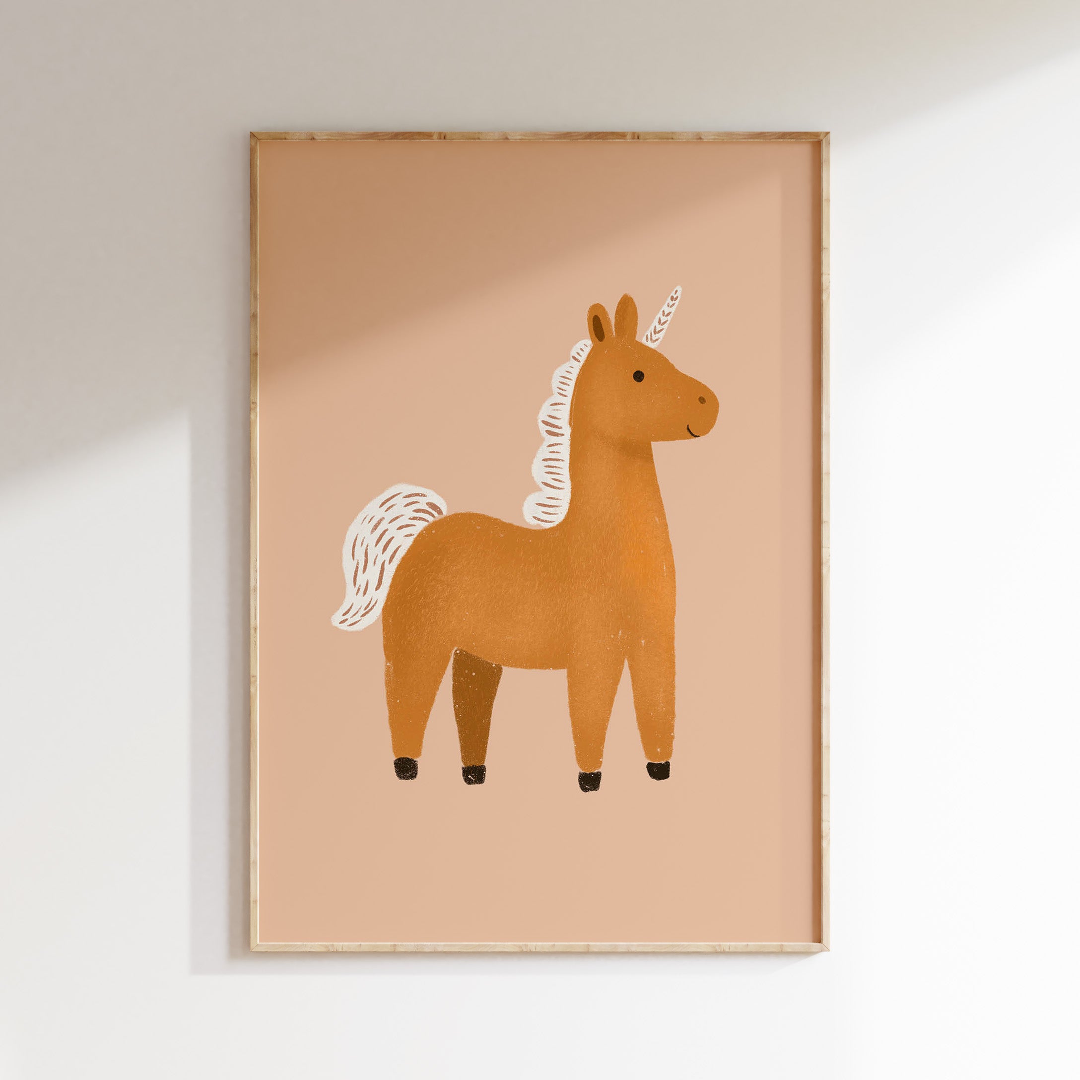 Children's room print – Happy Unicorn