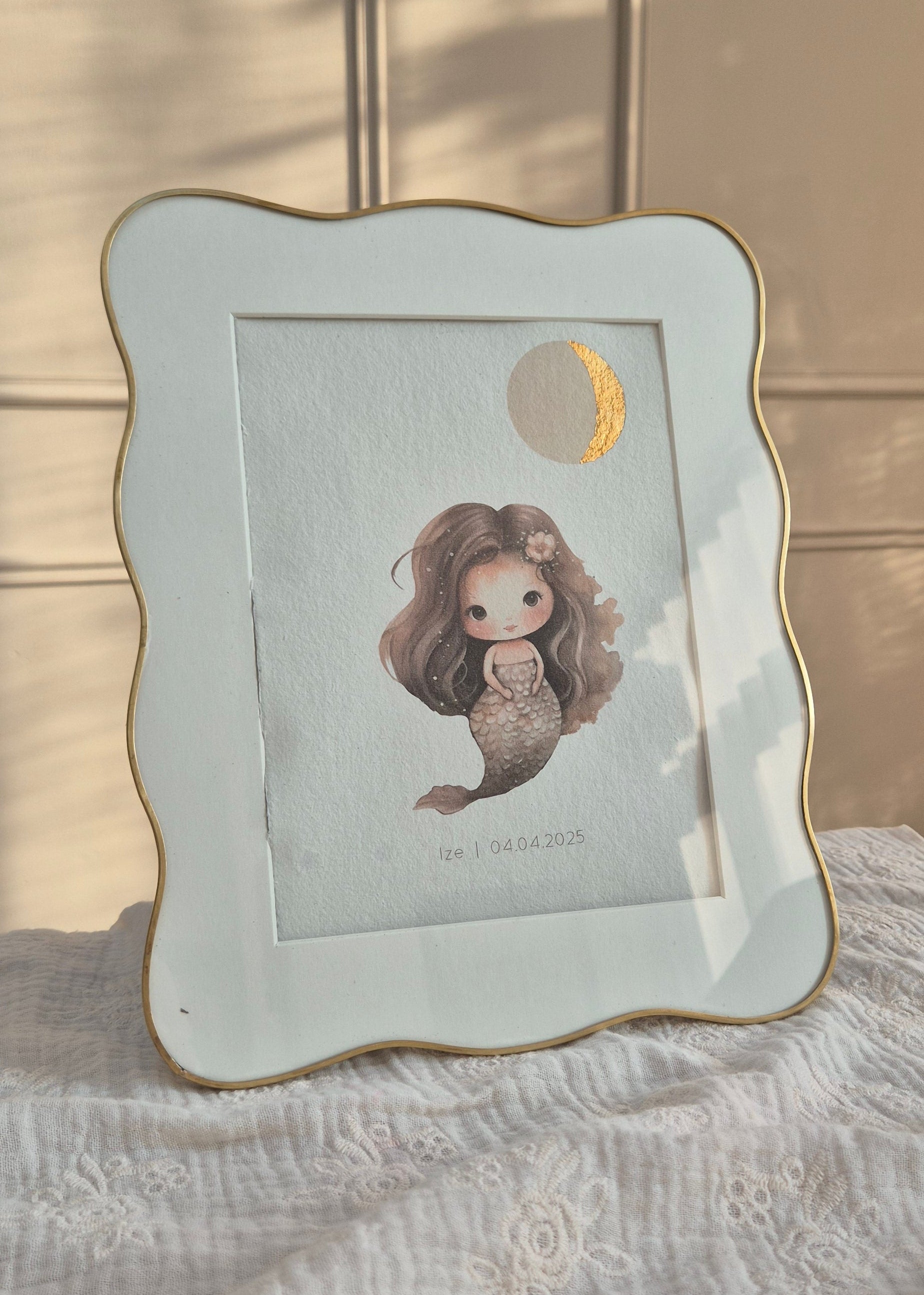 Maanstand poster - Mermaid