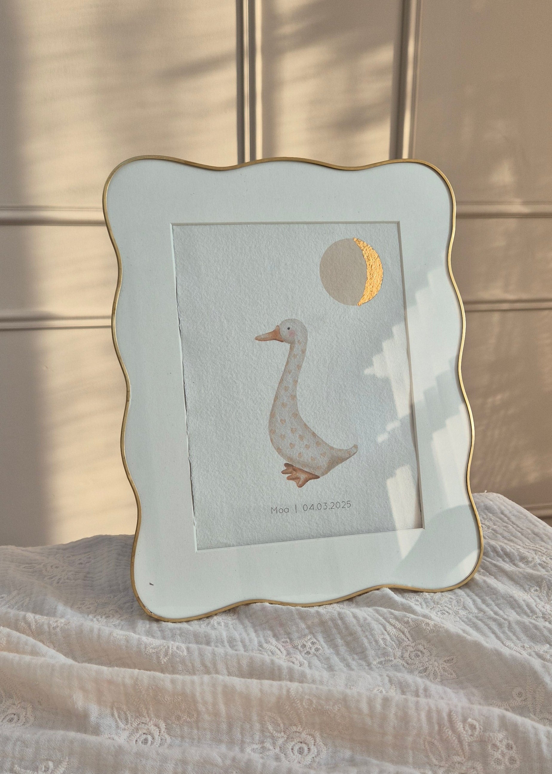 Maanstand poster - Gansje