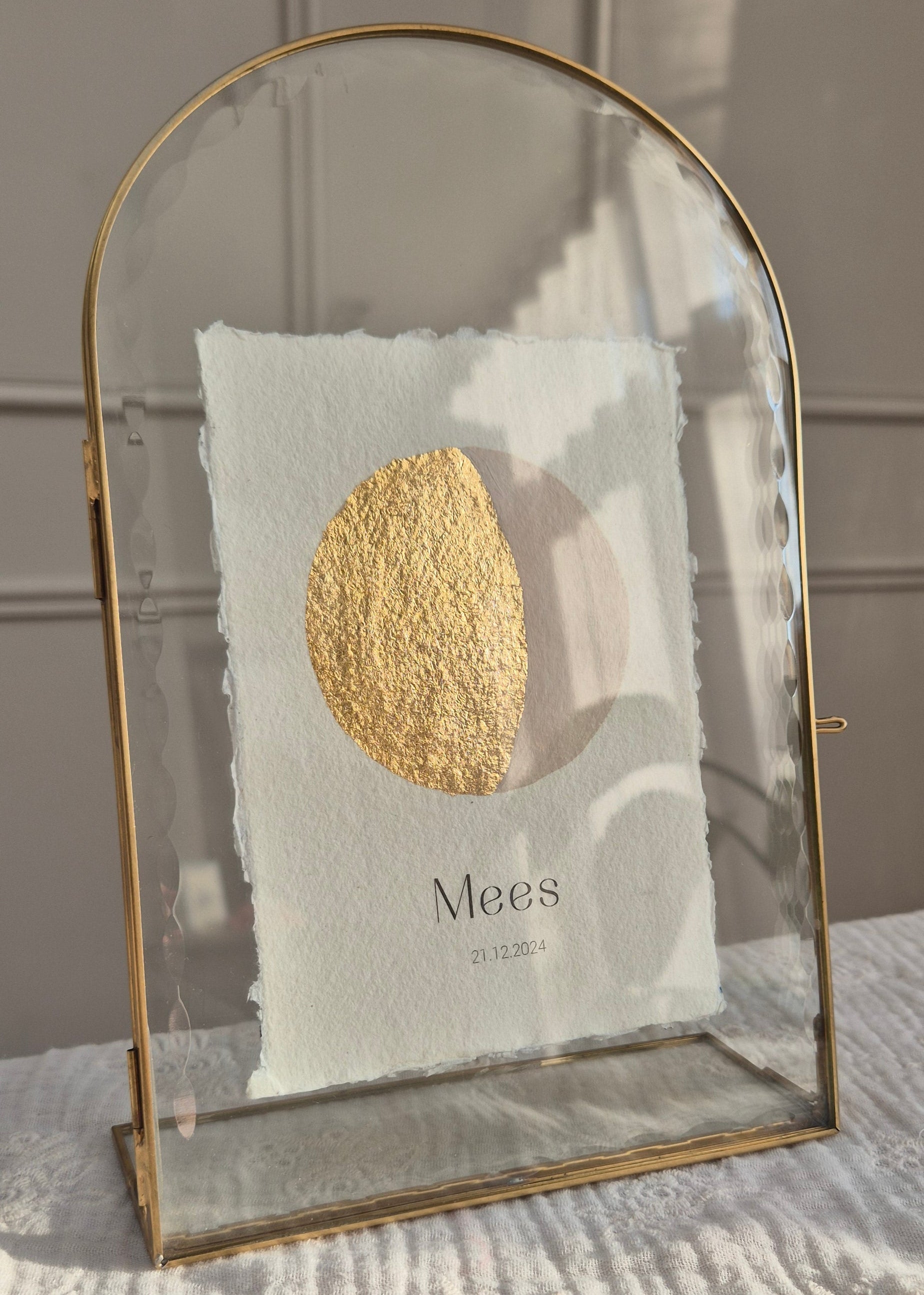 Maanstand poster - Zand