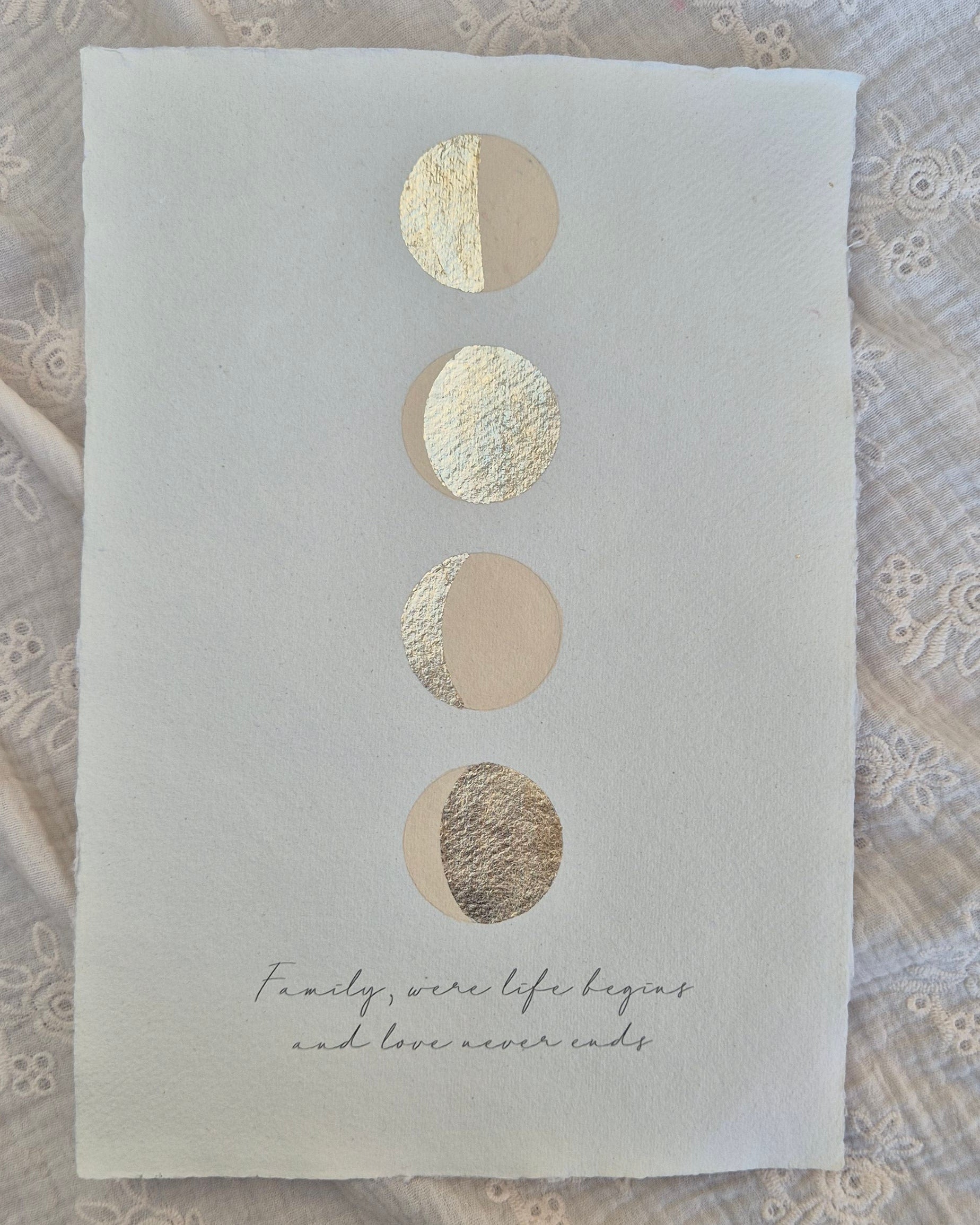 Maanstandposter - Familie