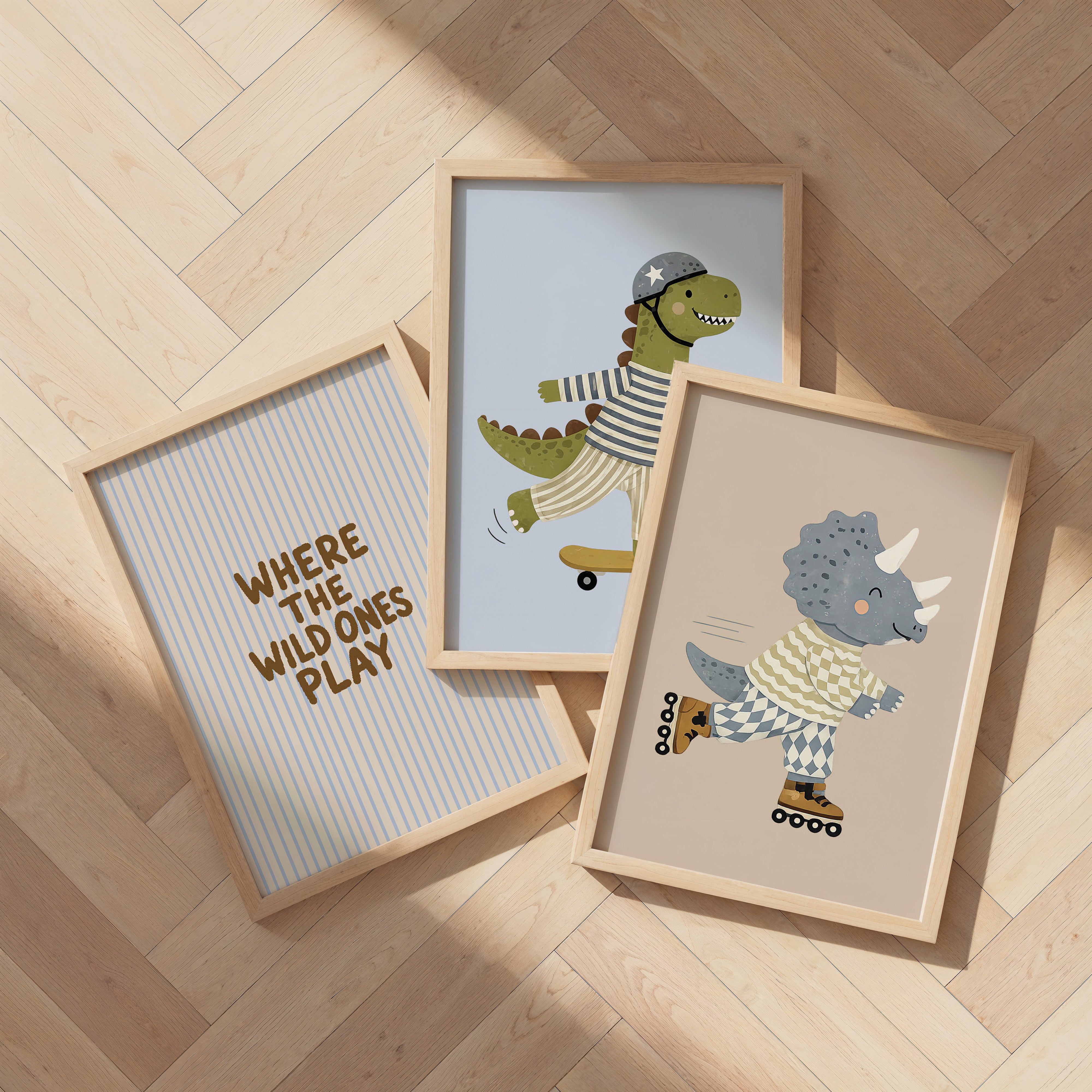 Children's room poster - Where The Wild Ones Play