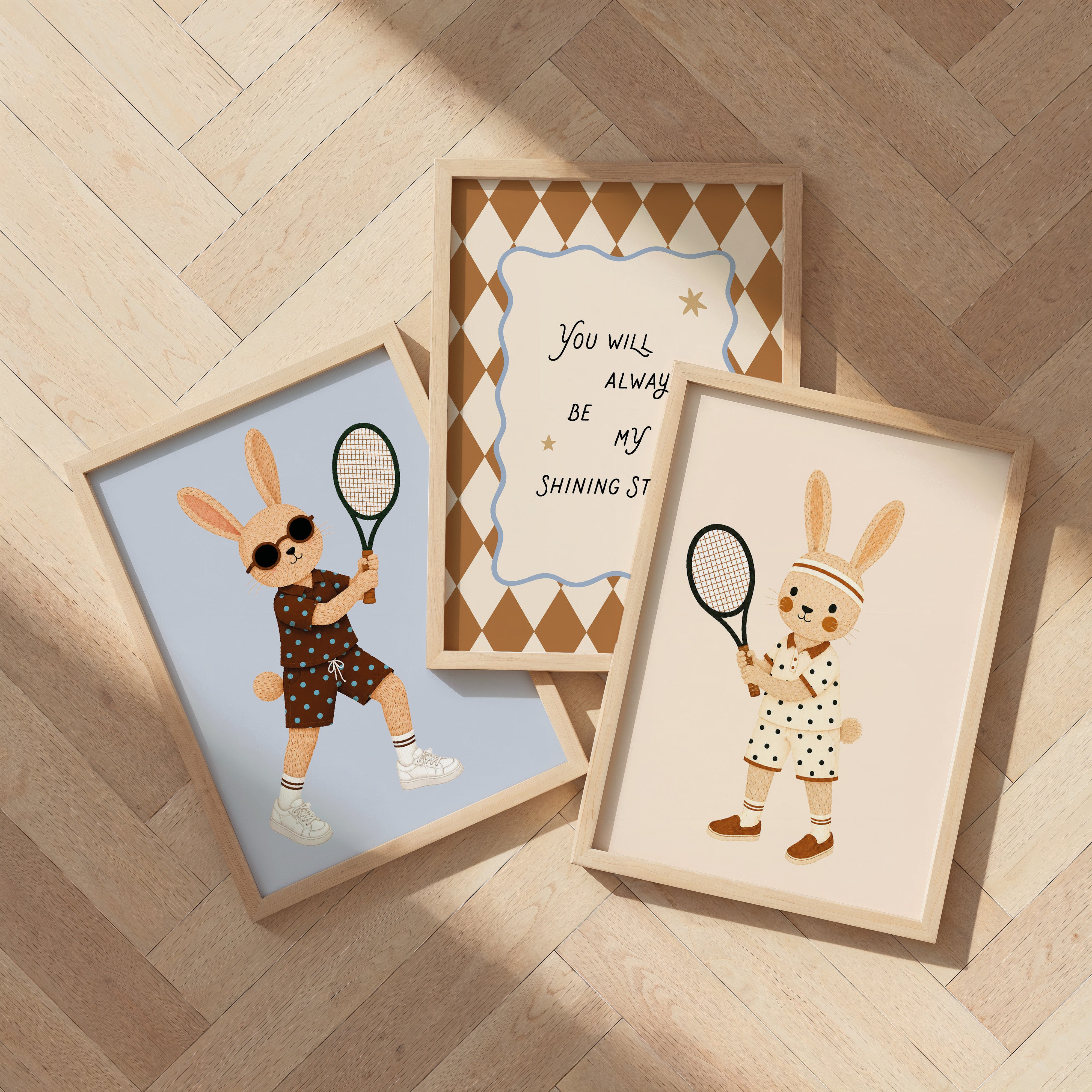 Kinderkamer poster - You Will Always Be My Shining Star