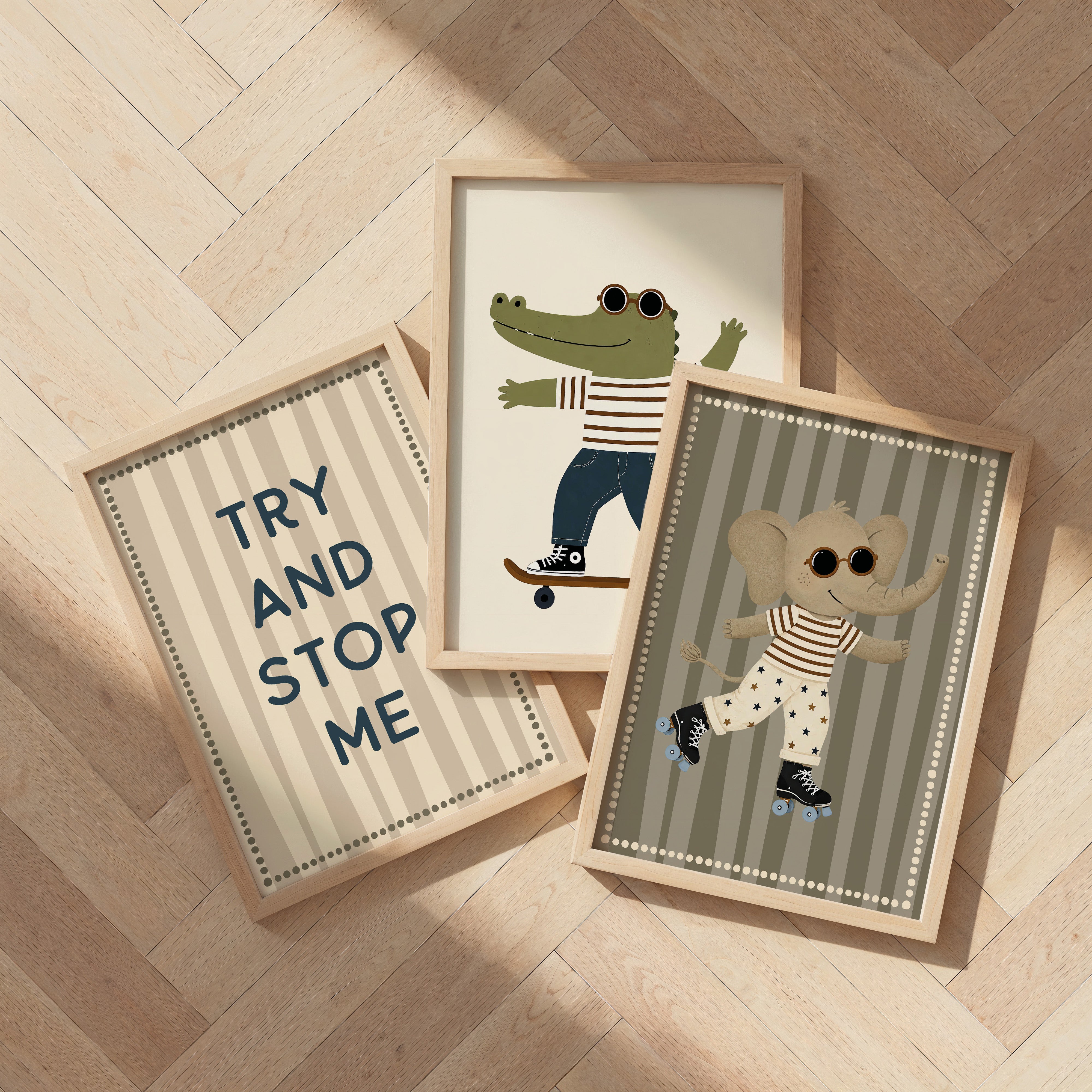 Children's room print - Don't stop me now