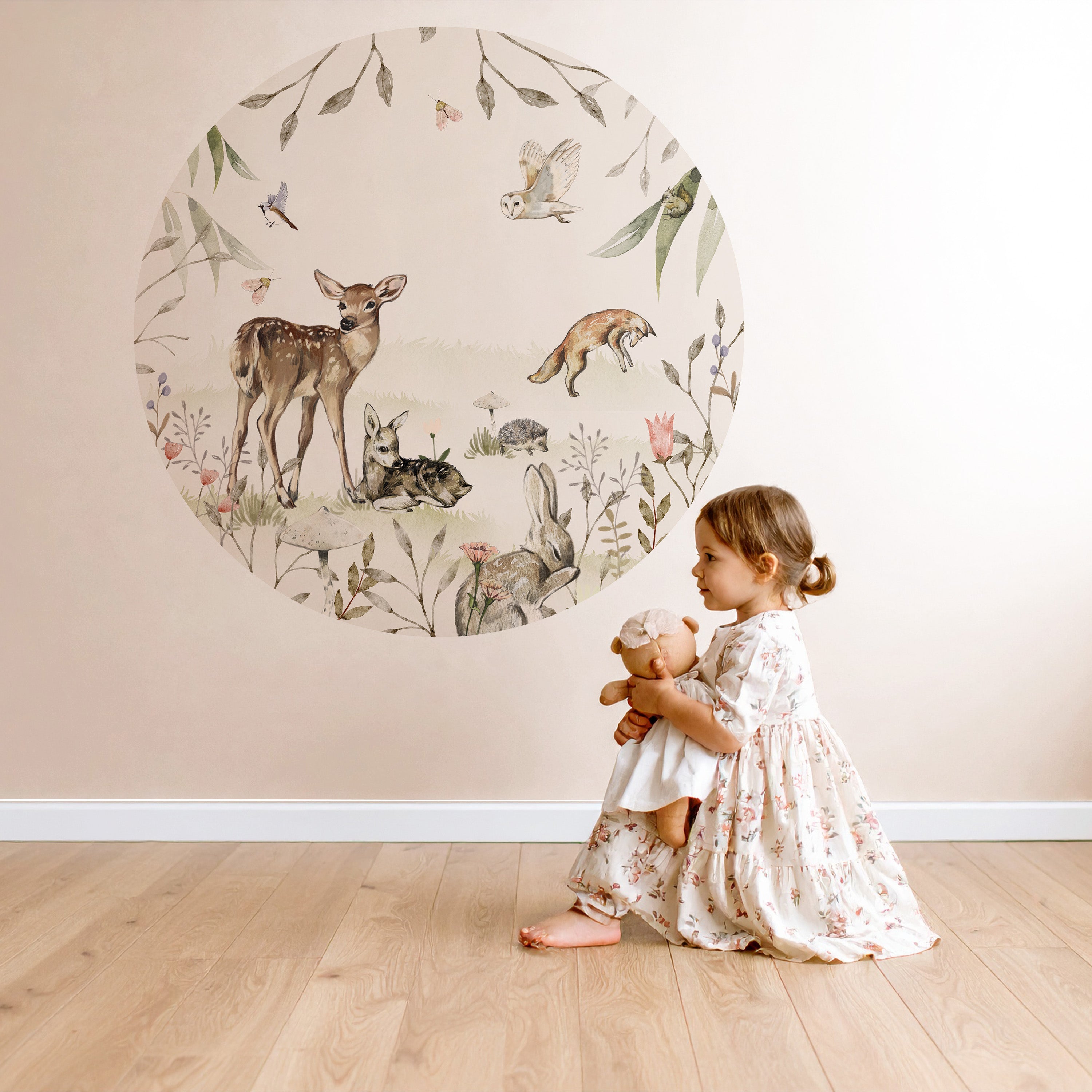 Behangcirkel - Bosdieren