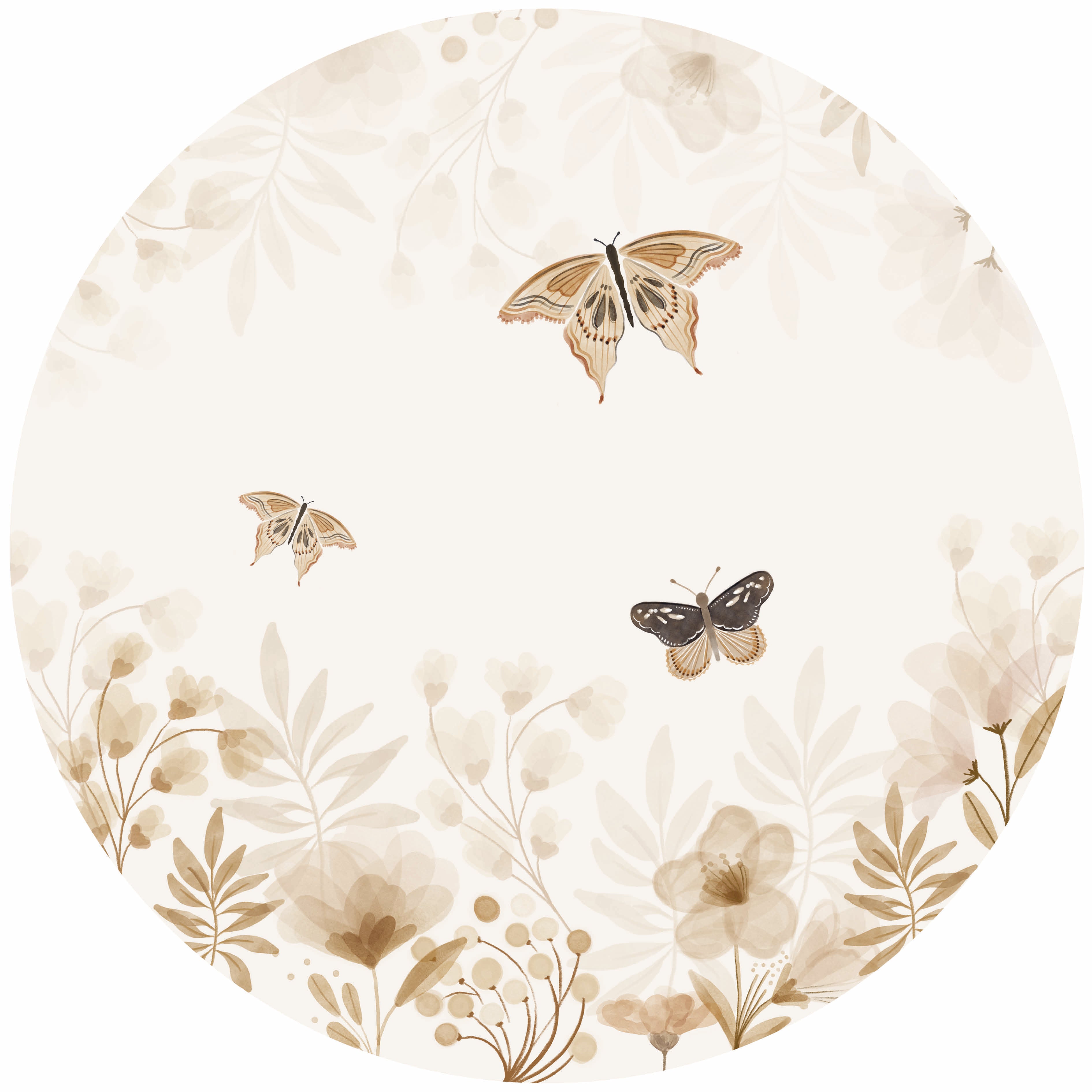 Behangcirkel - Vintage Field