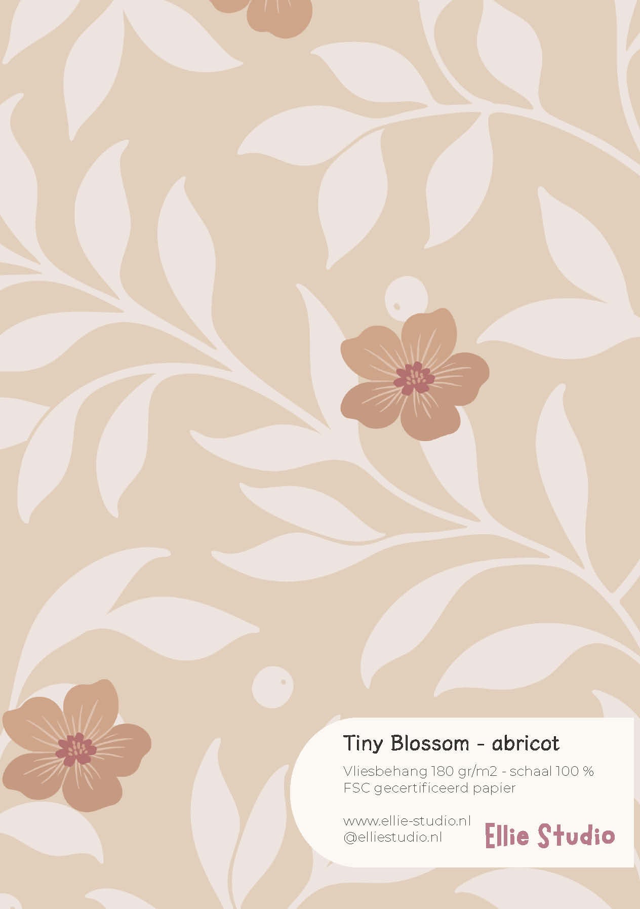 Wallpaper sample Checked check - Chocolate