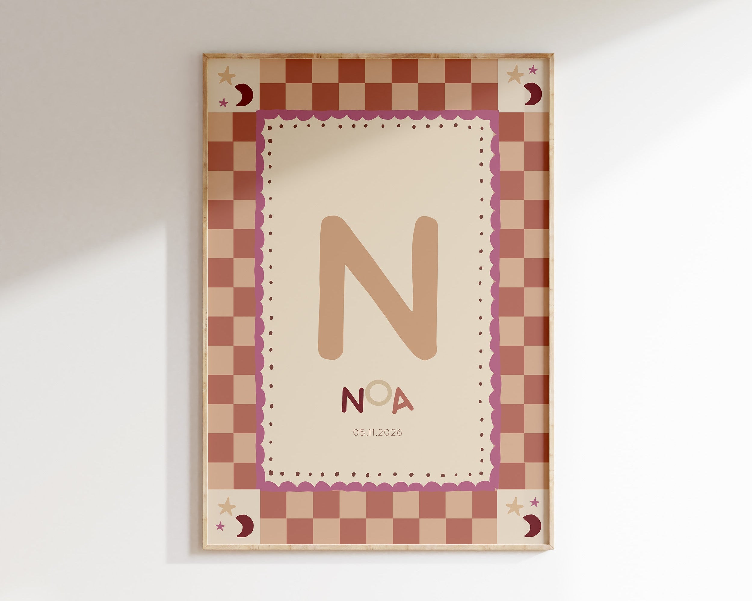 Name poster Bont & Happy - terra