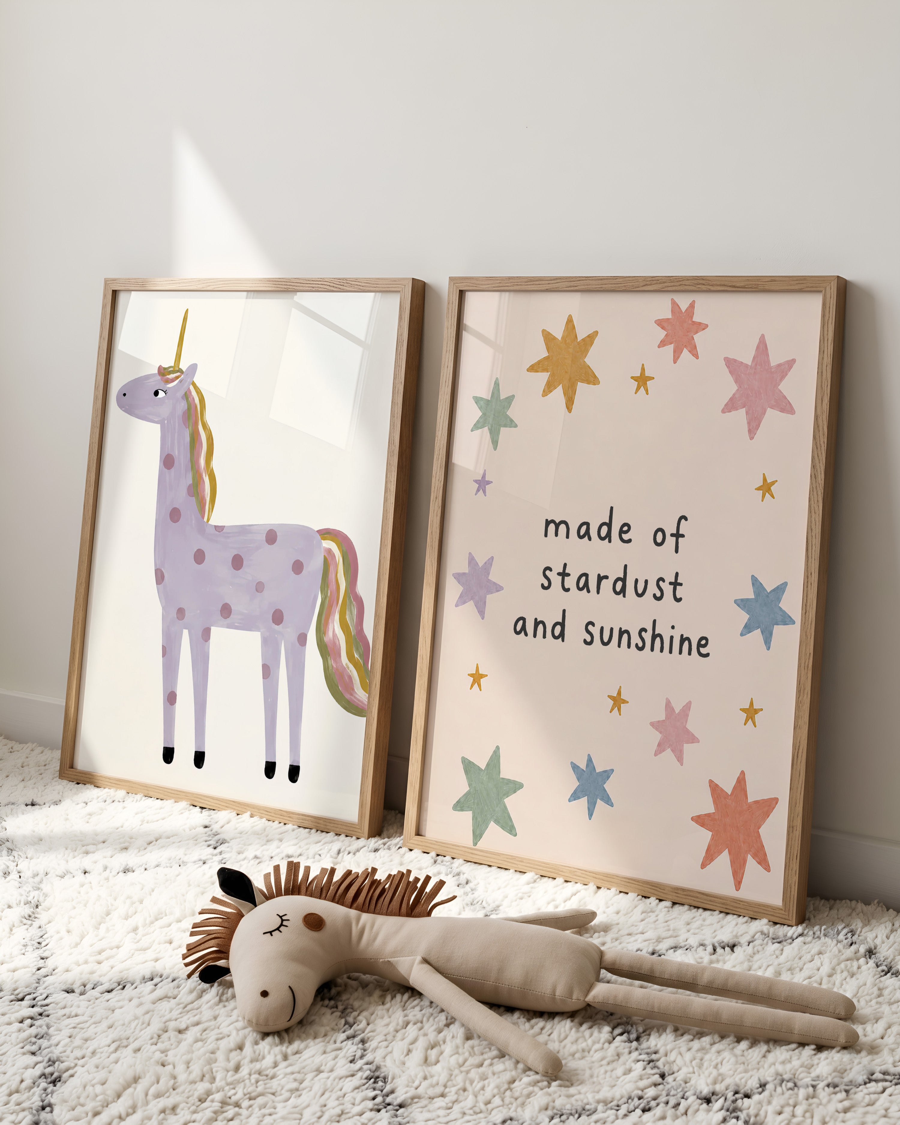 Kinderkamer print - Made of Stardust and Sunshine