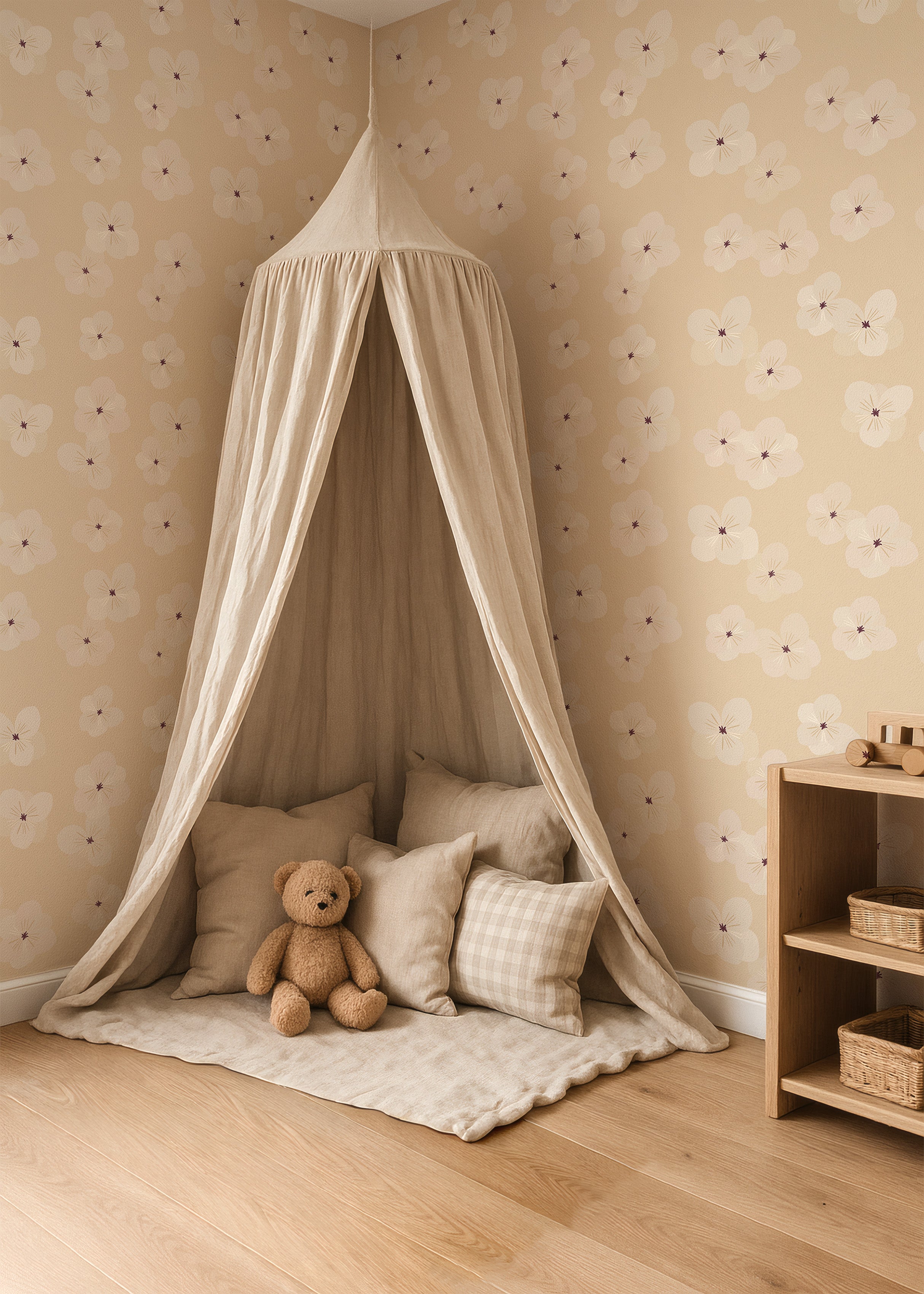 Wallpaper Vintage Flowers