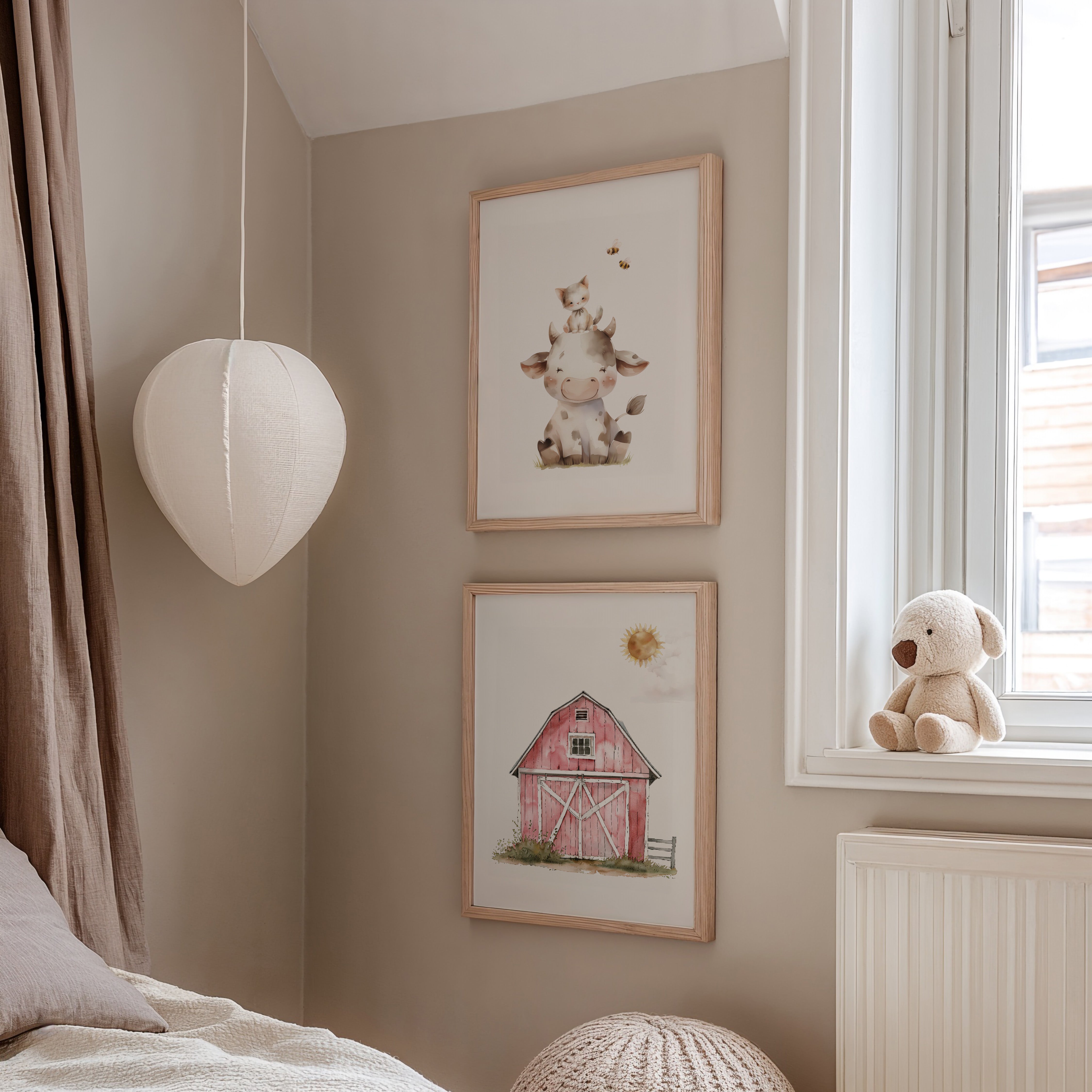 Kinderkamer poster - Boerderij