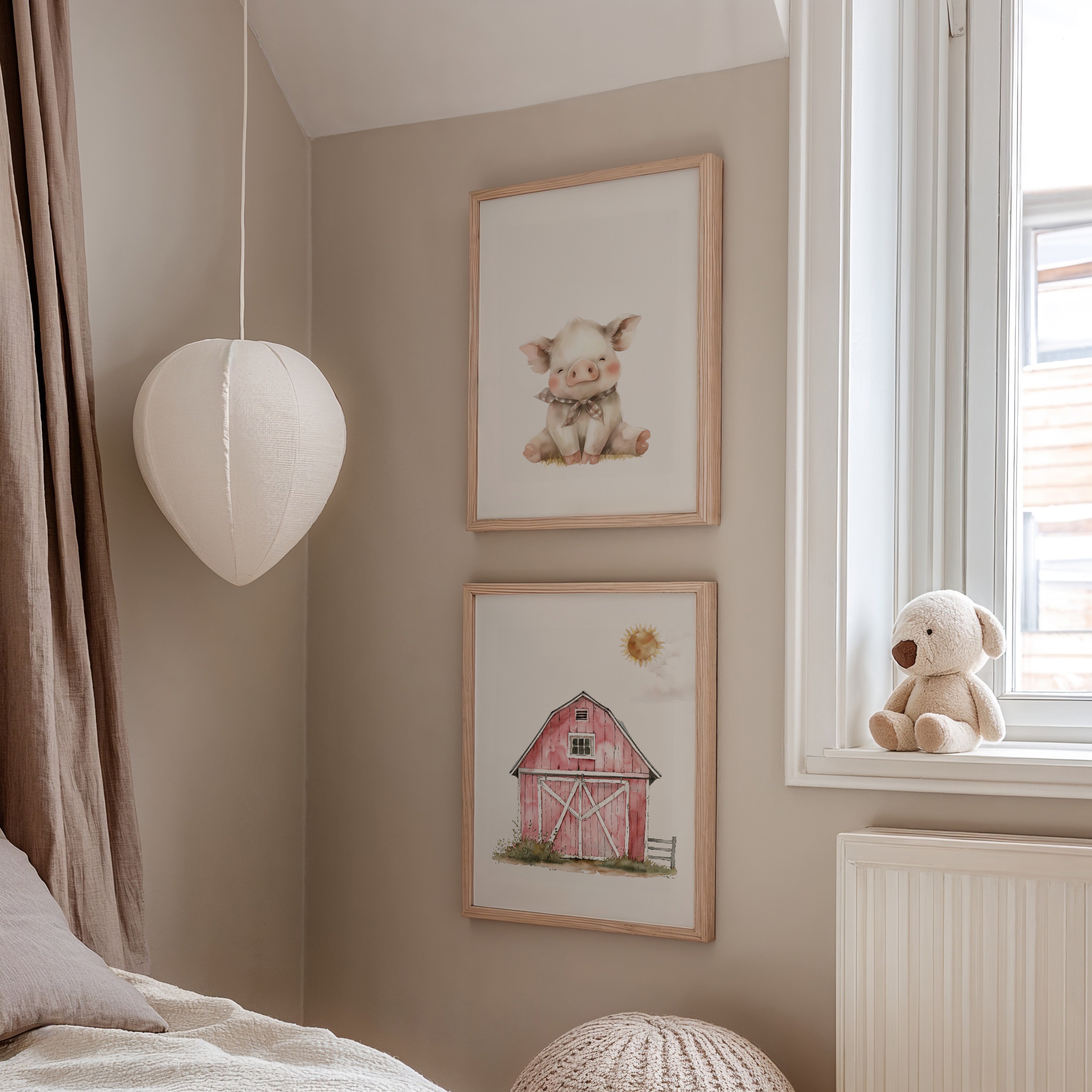 Kinderkamer poster - Varkentje | Boerderij