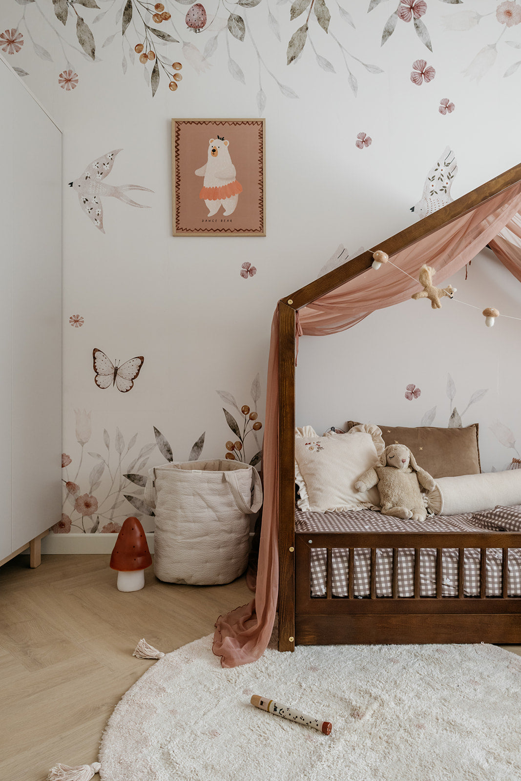 Kinderkamer print - Ballerina beer