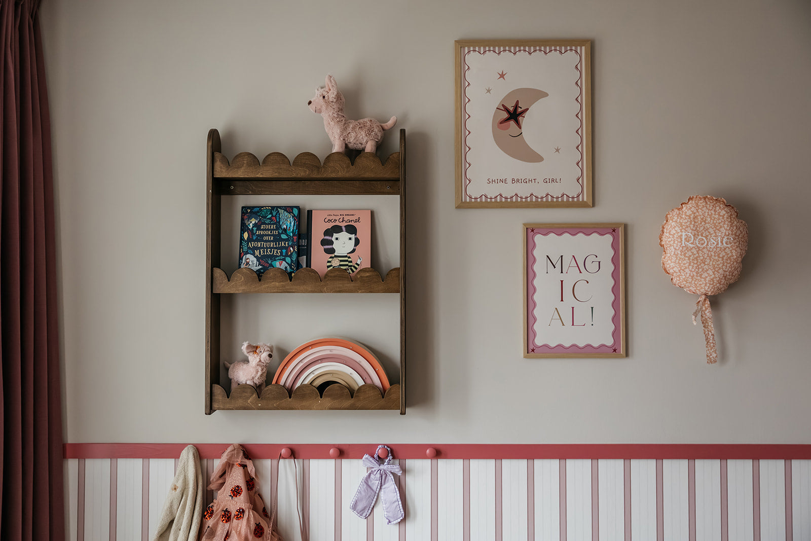 Kinderkamer poster - Shine Bright Girl