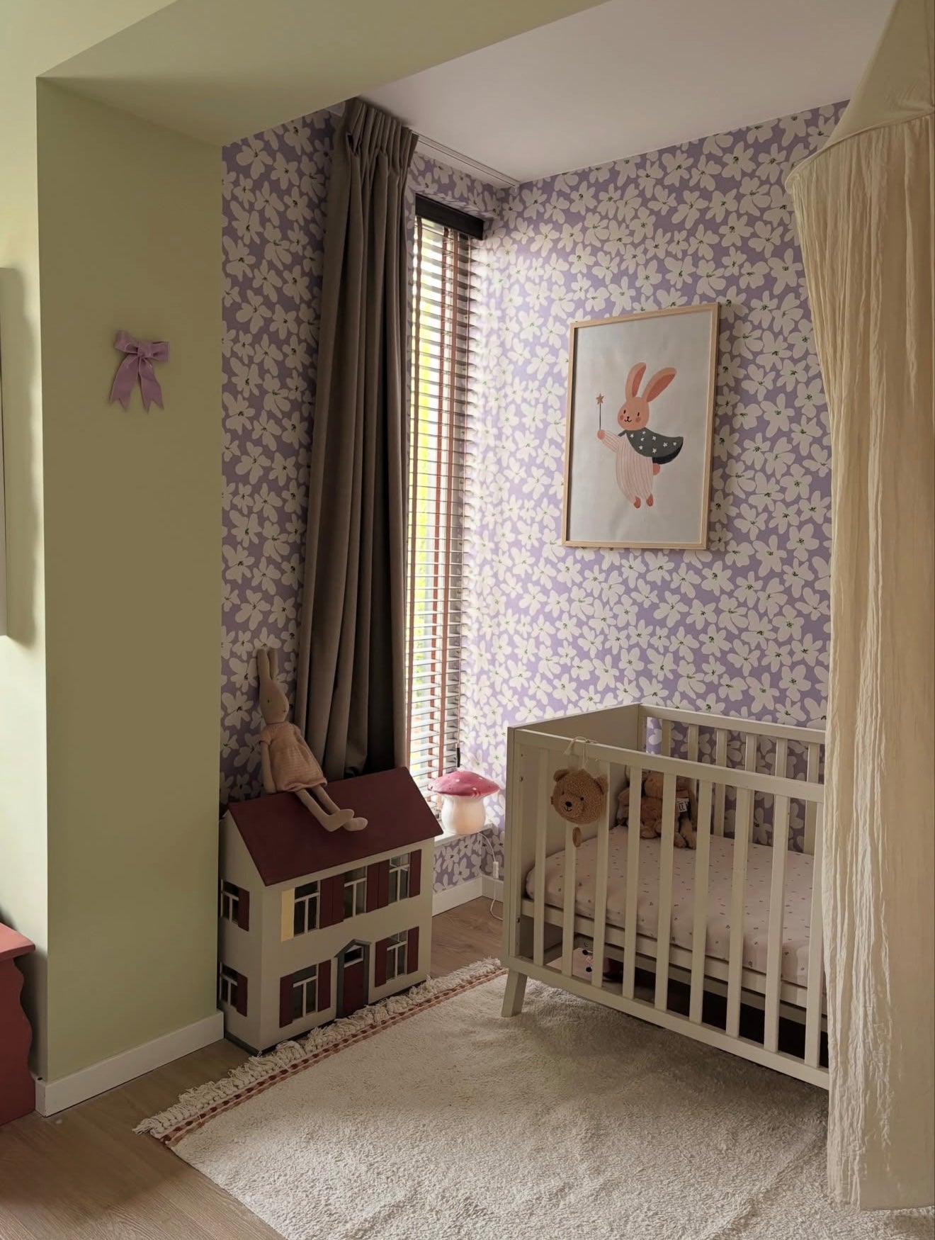 Kinderkamer print - Konijn tovenaar