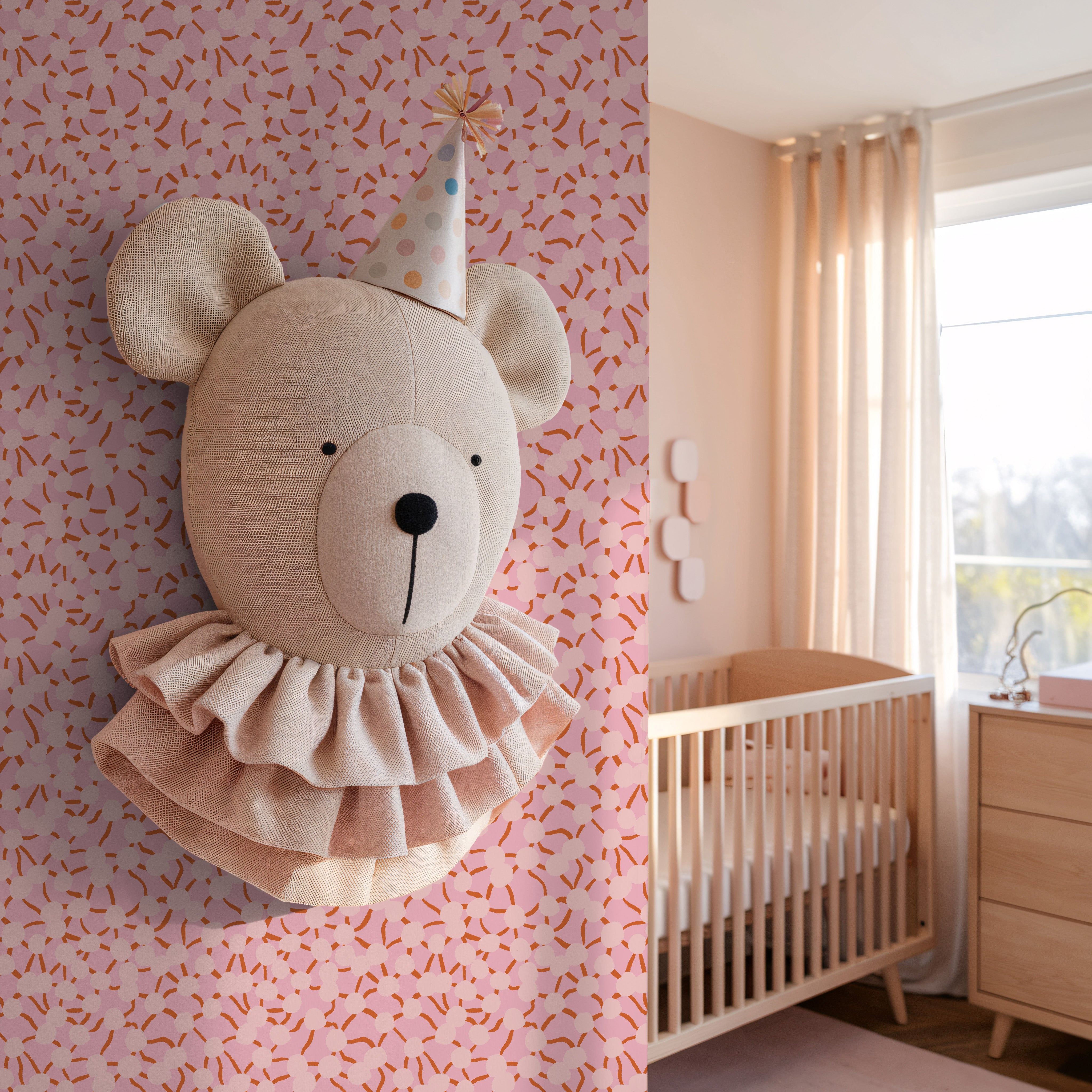 Berry Dots Wallpaper