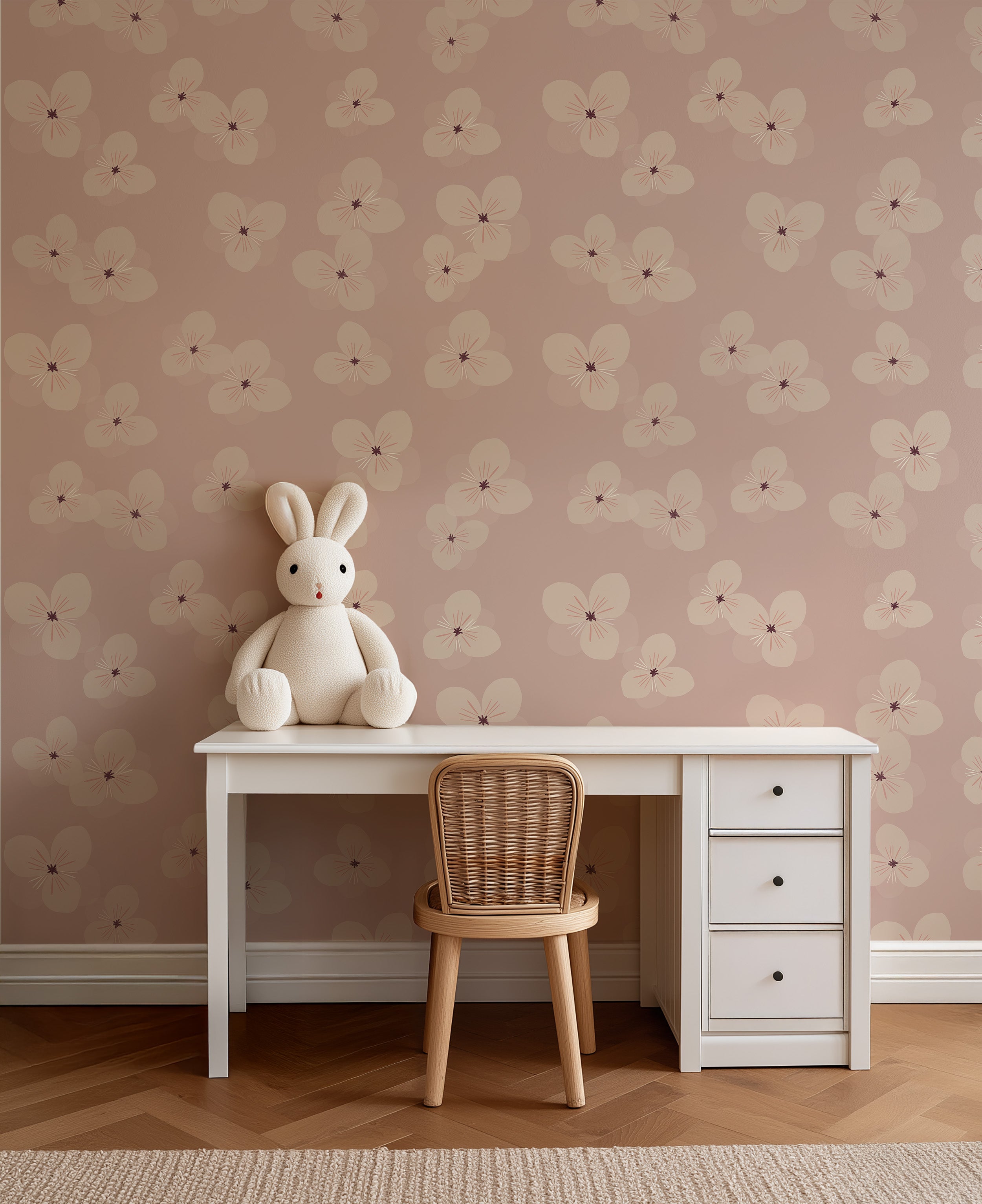 Wallpaper Vintage Flowers