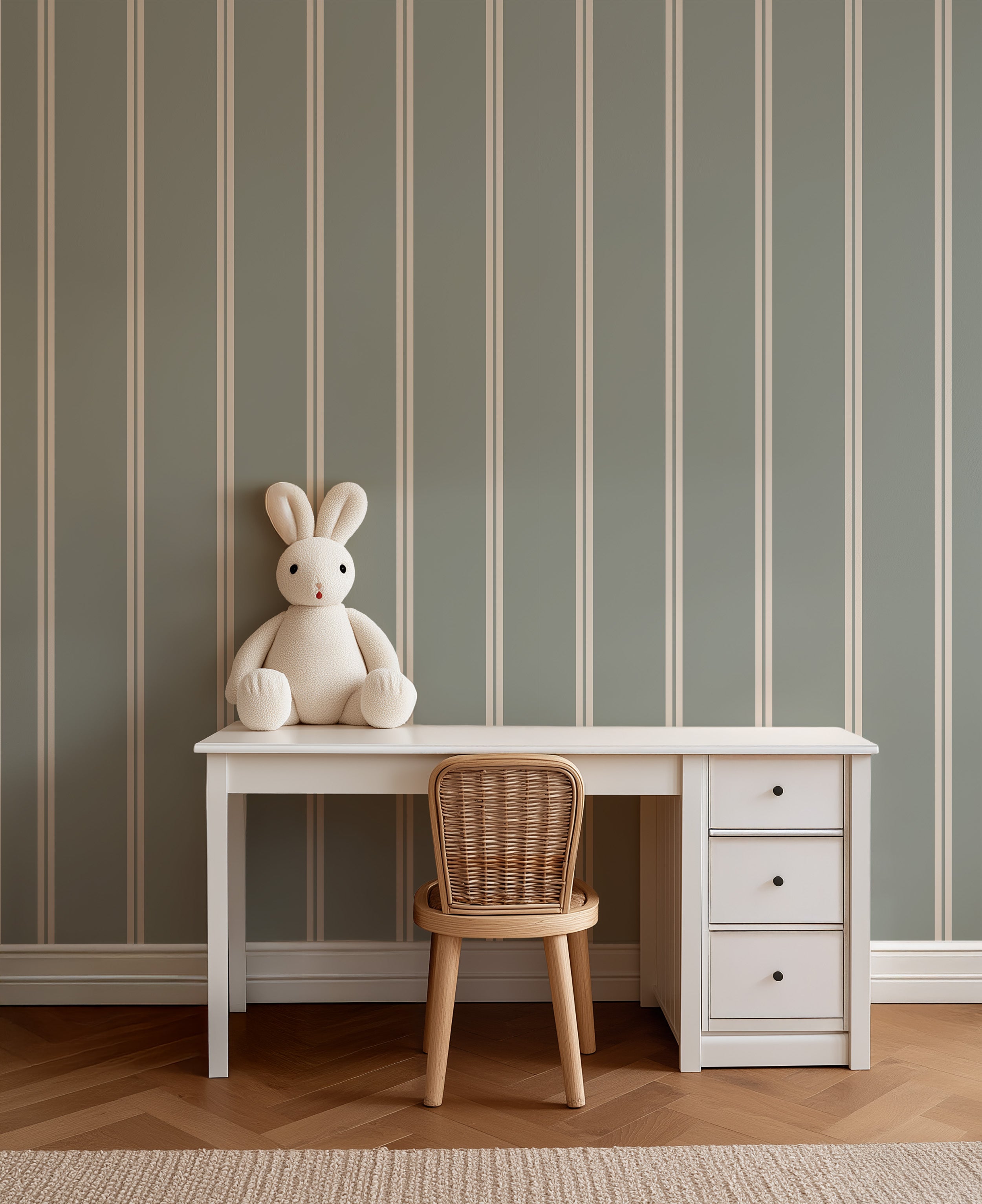 Wallpaper Twisty Twins - chocolate