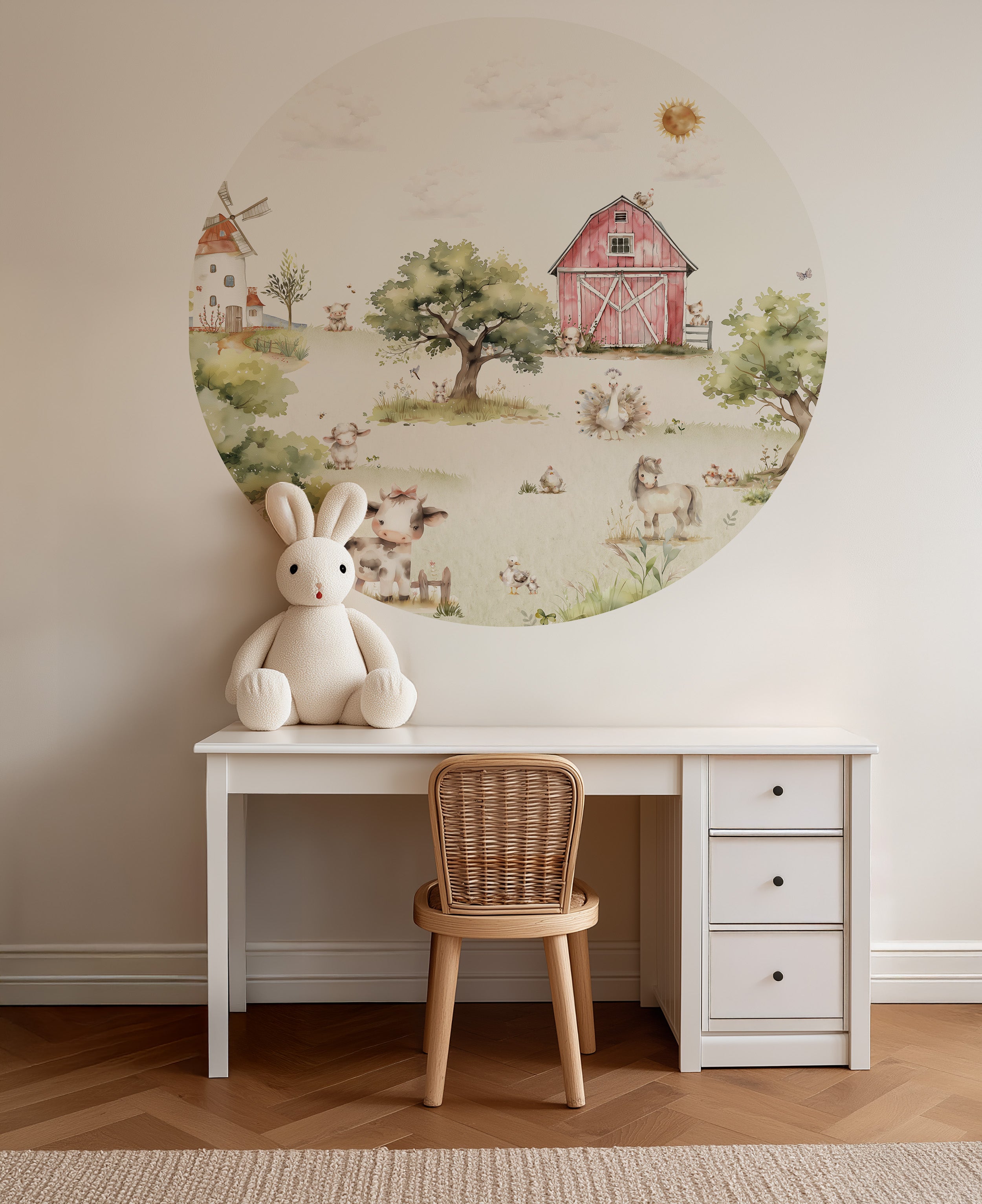 Behangcirkel - Boerderij