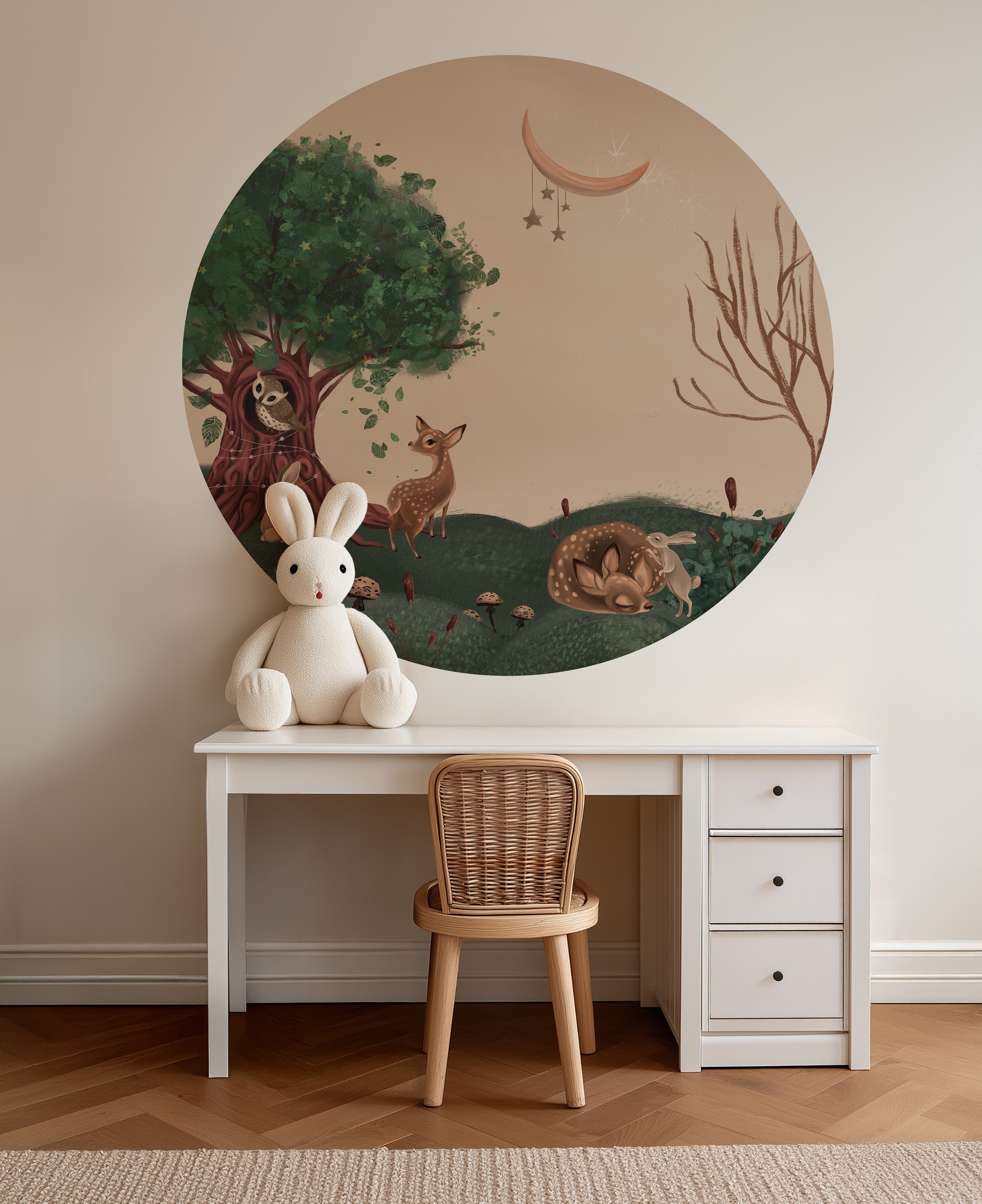 Behangcirkel - Enchanted Forest