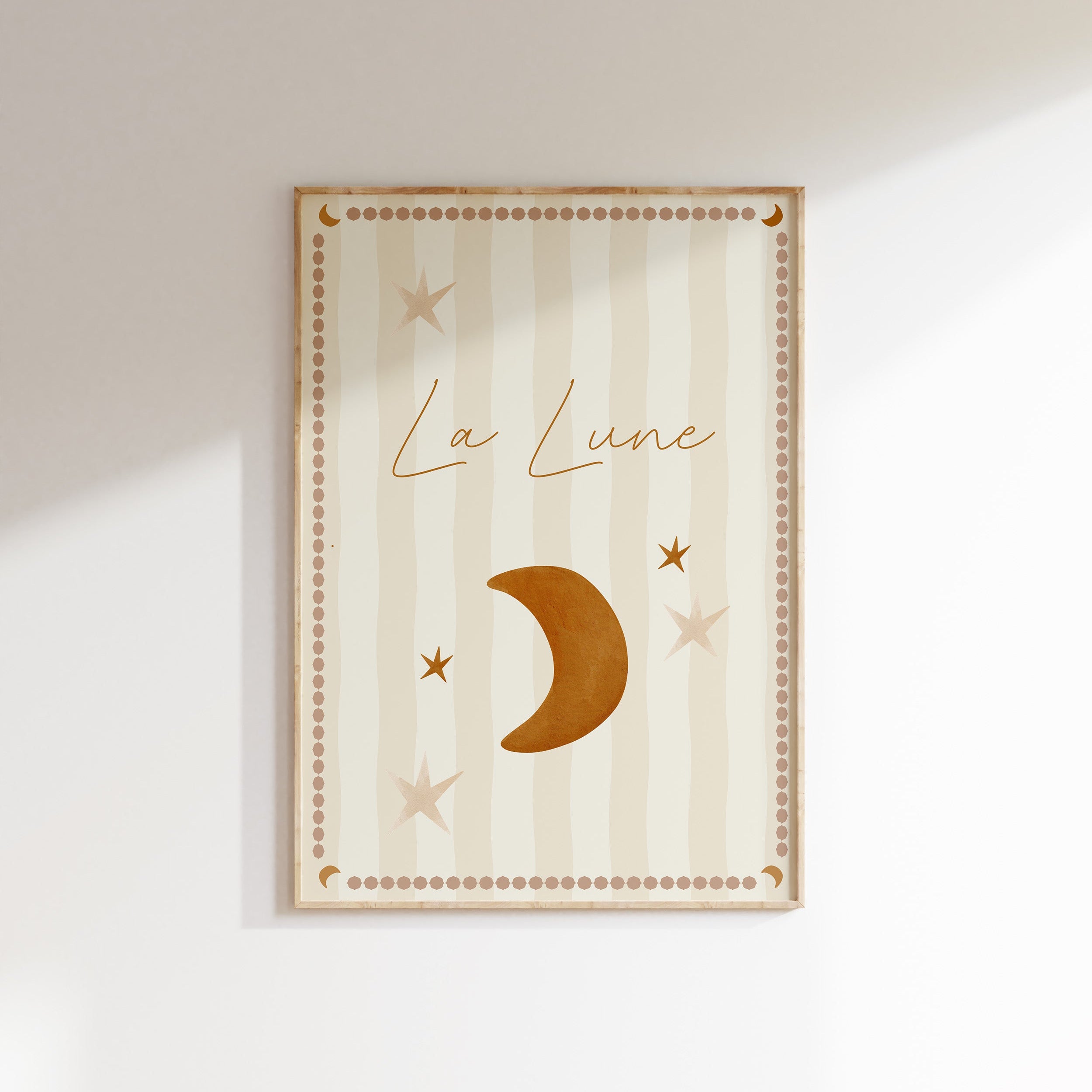 Kinderkamer print - La Lune