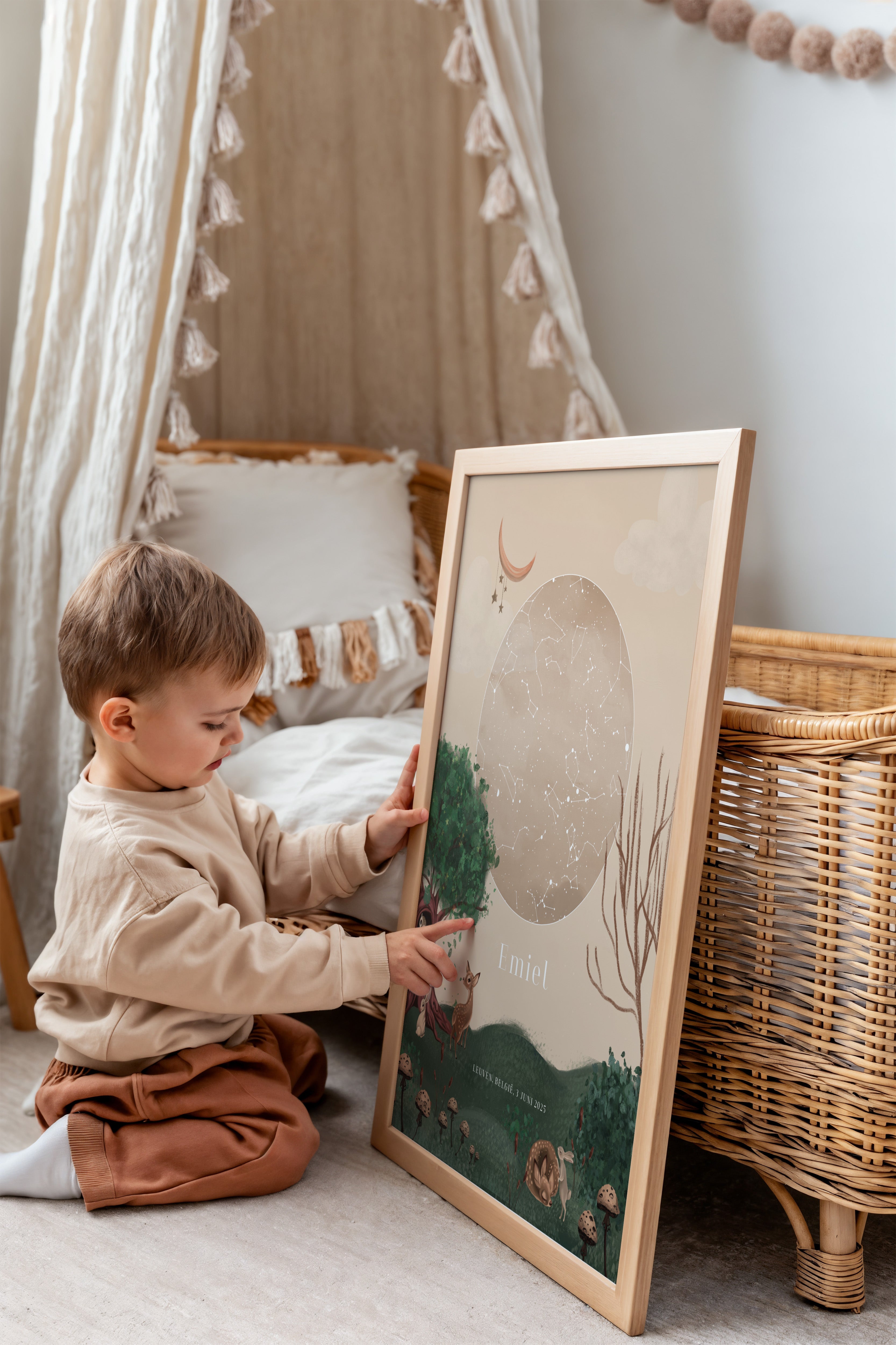 Sterrenhemel poster - Enchanted Forest