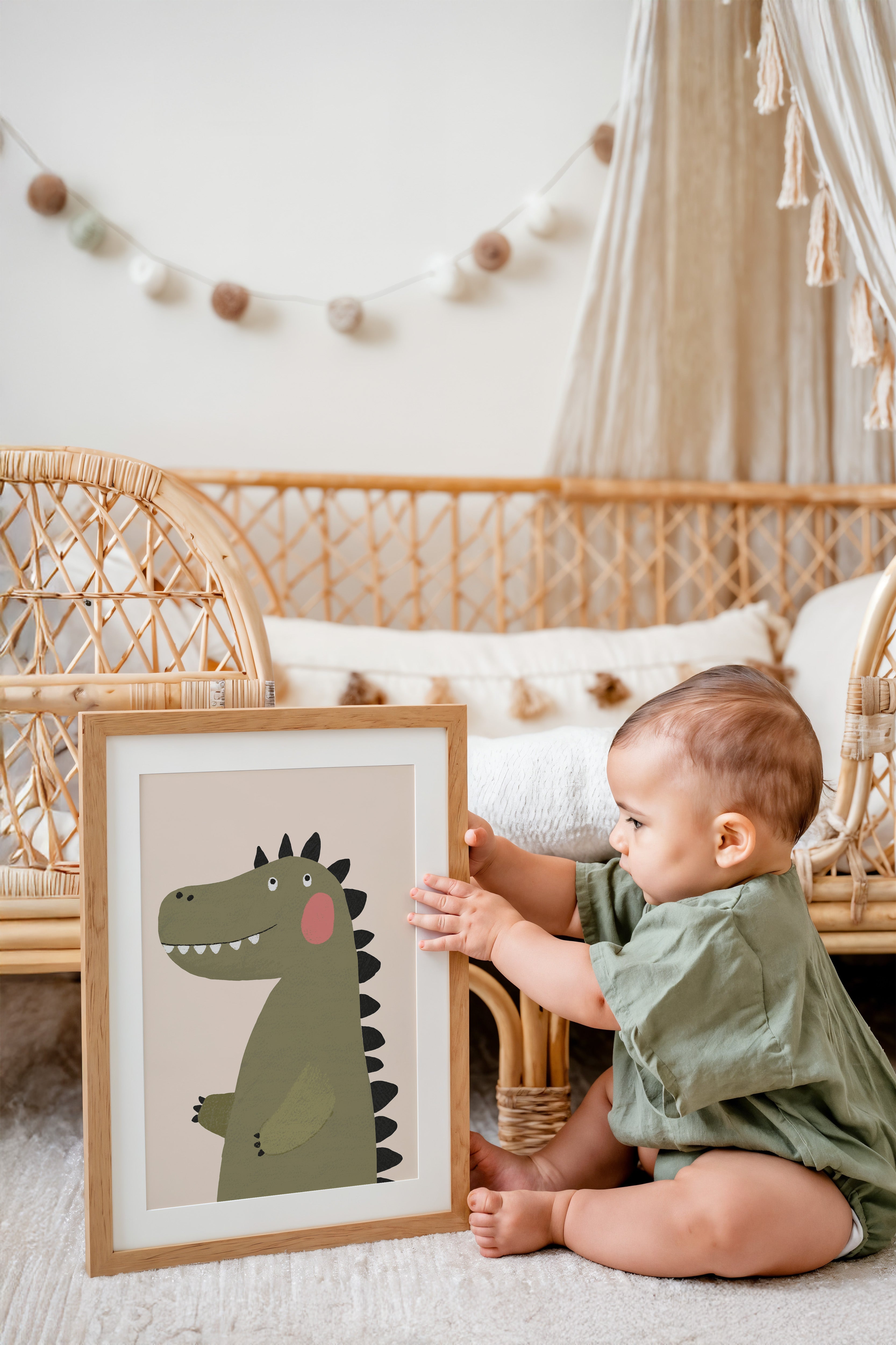 Kinderkamer print - Dino