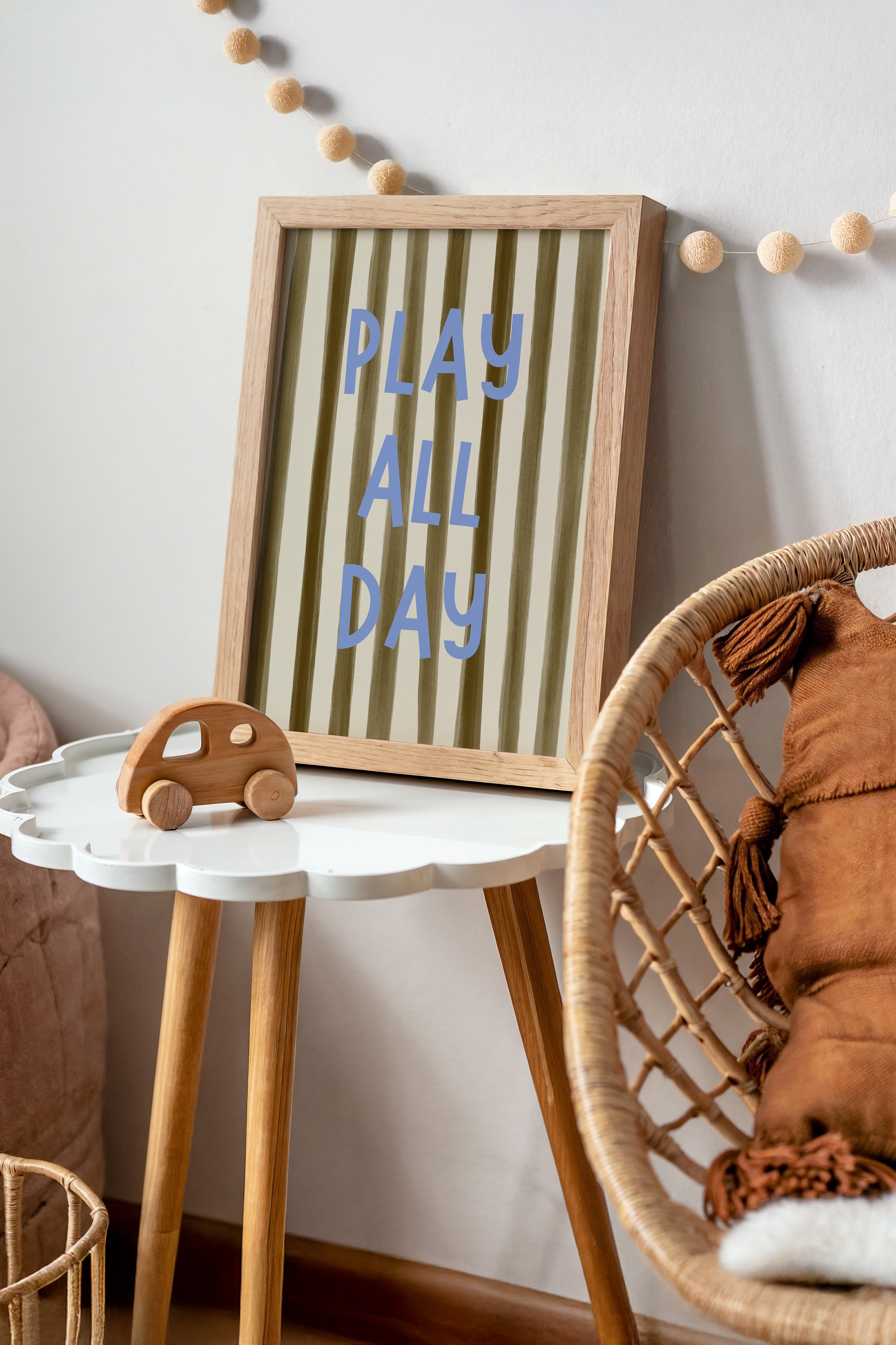 Kinderkamer print - Play All Day