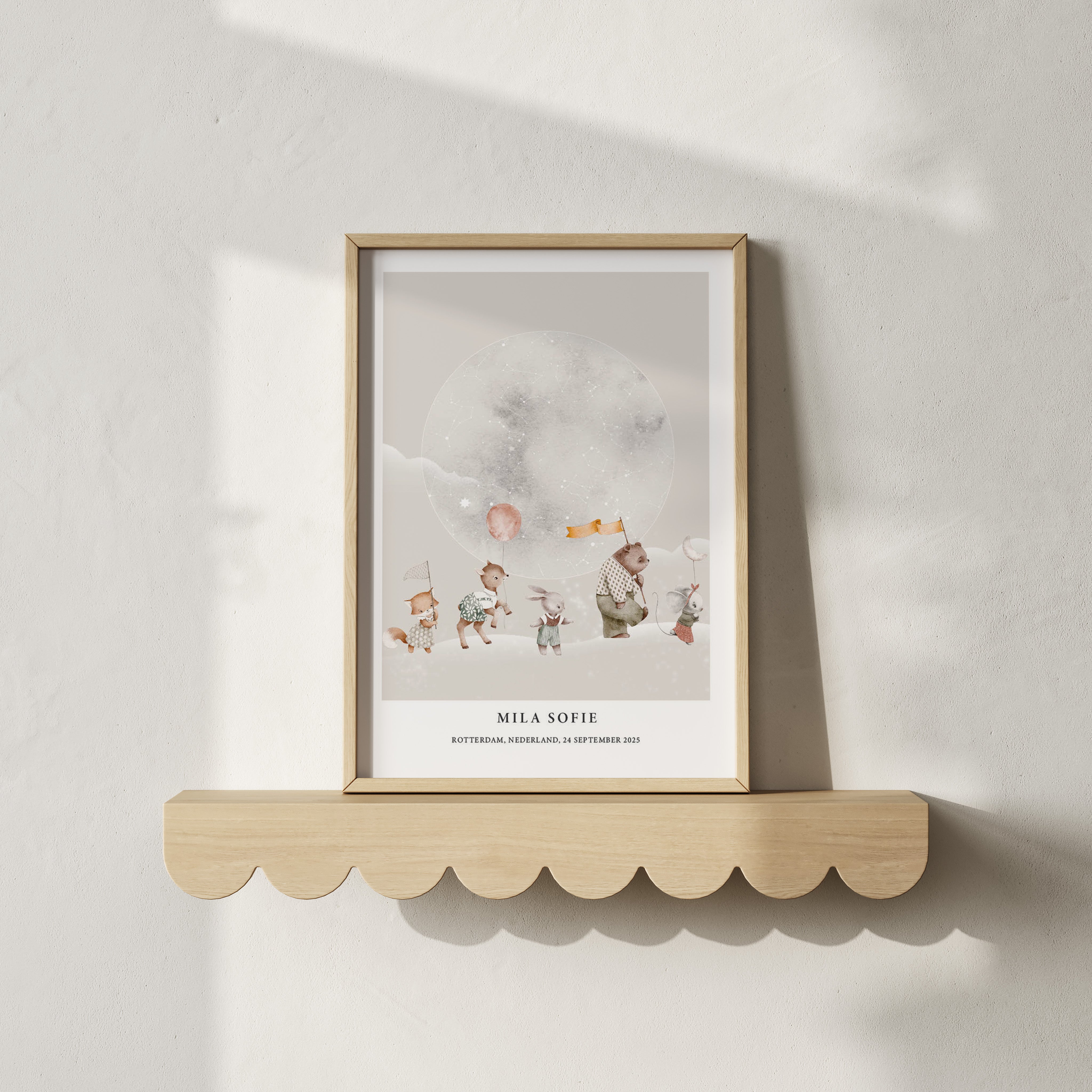 Sterrenhemel poster - Night parade