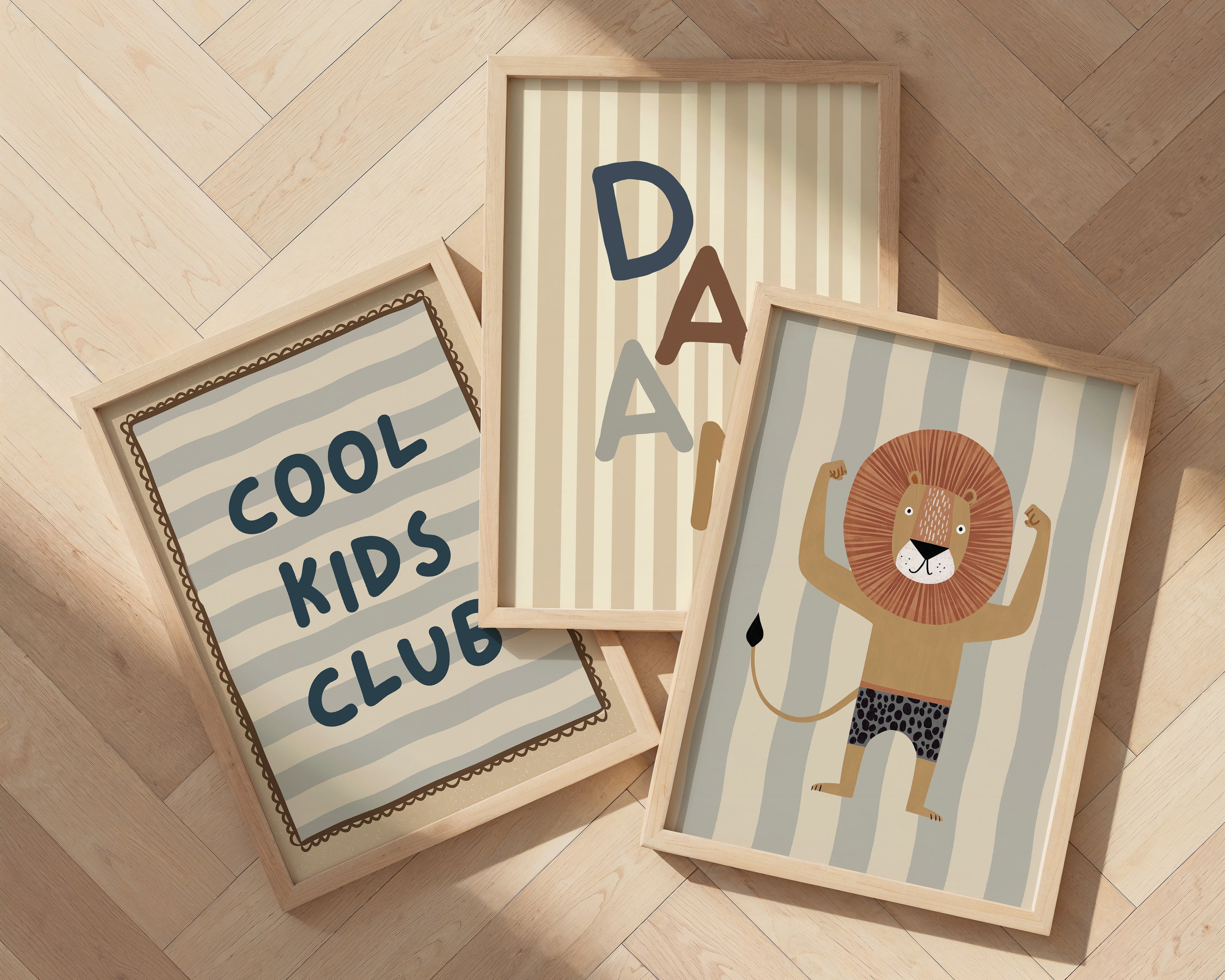 Name poster Letterterpret - boy