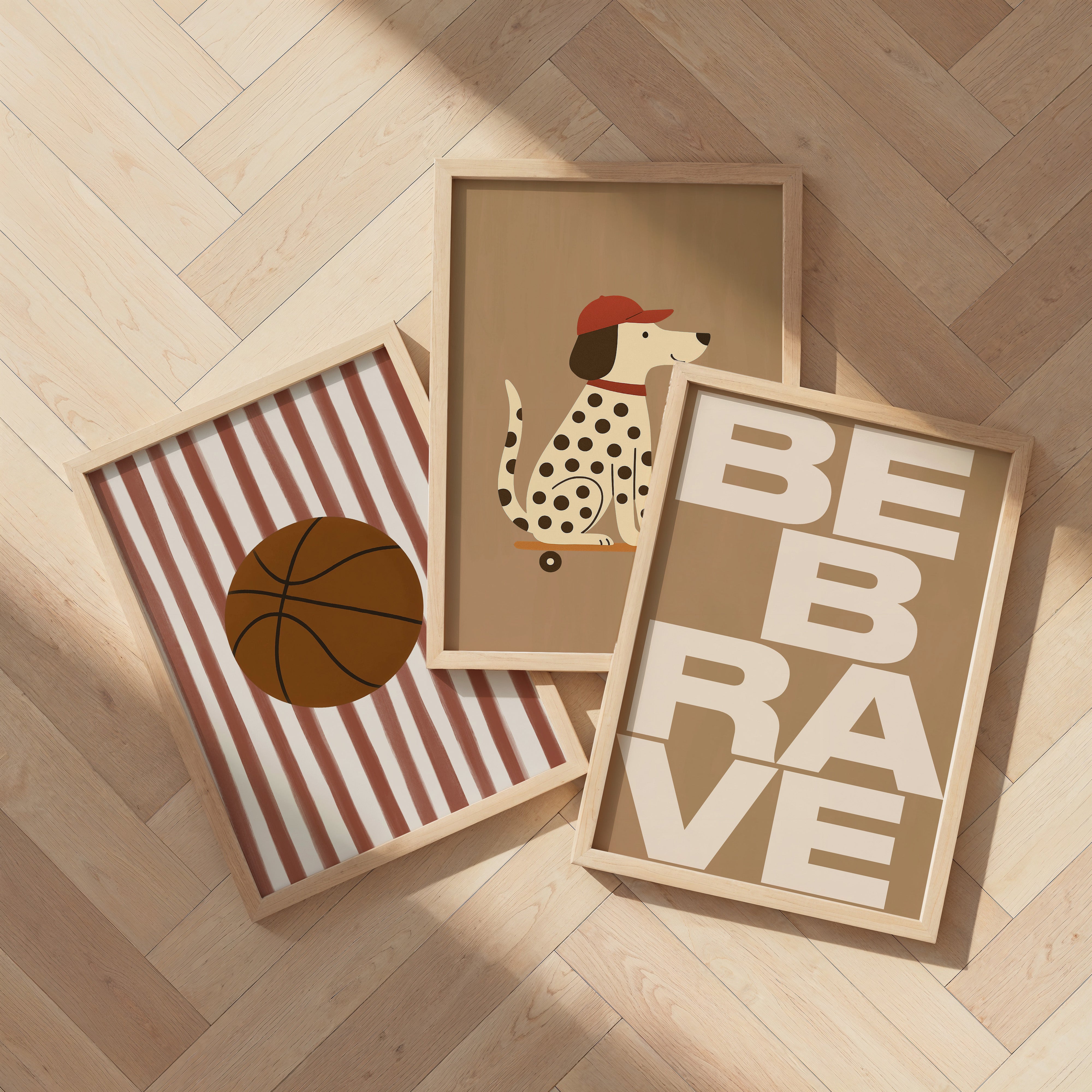 Kinderkamer print - Be Brave