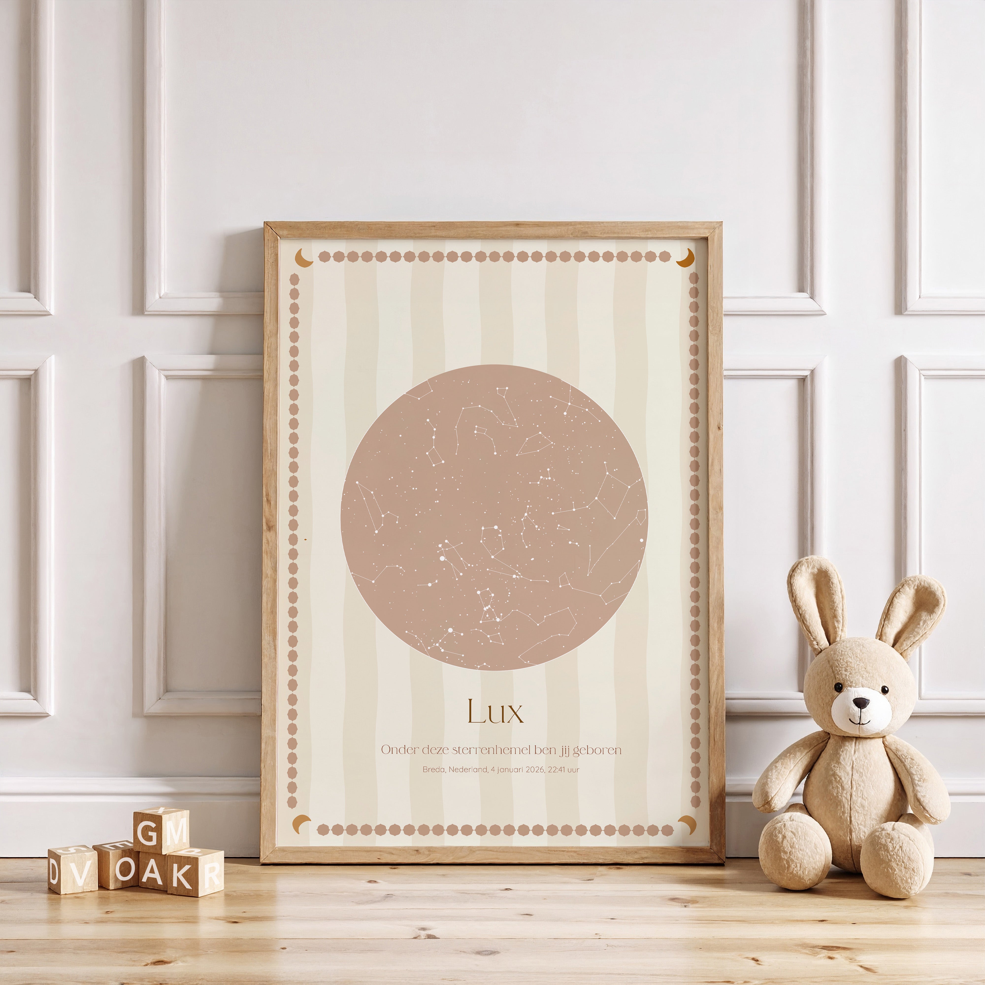 Sterrenhemel poster - Soft Sky