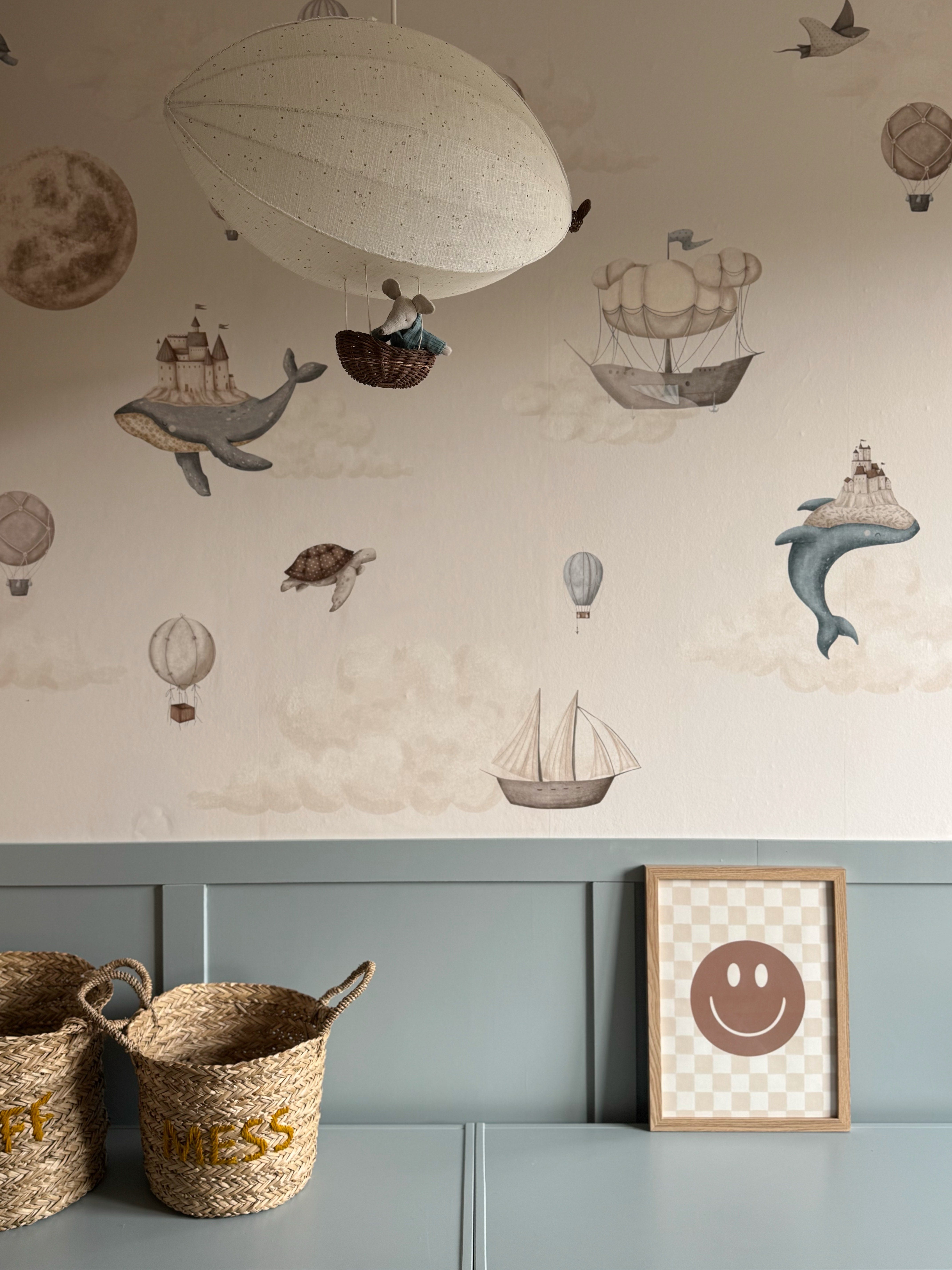 Collage behang Memories of Dreams